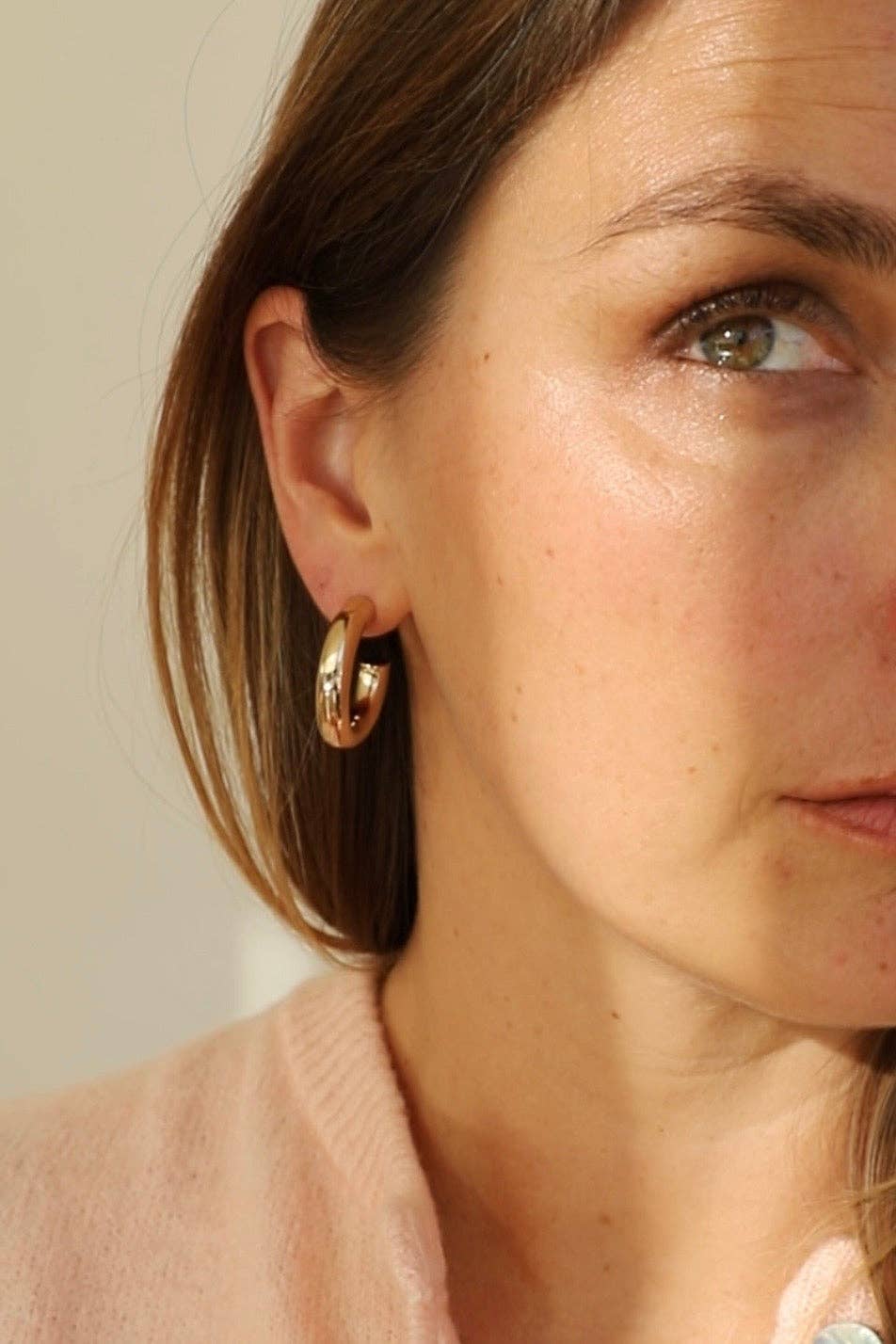 Katie Waltman Gold Icon Hoops