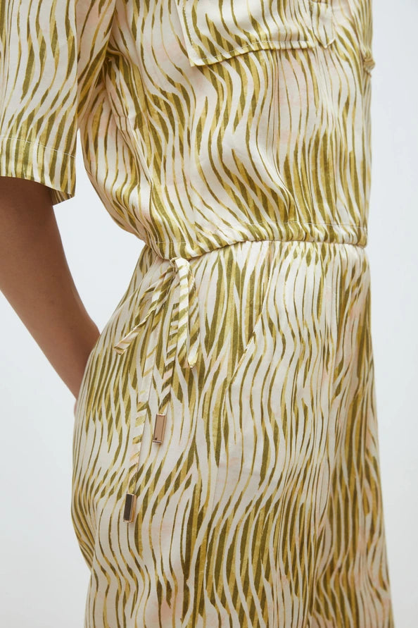 SUNCOO Leony Striped Top