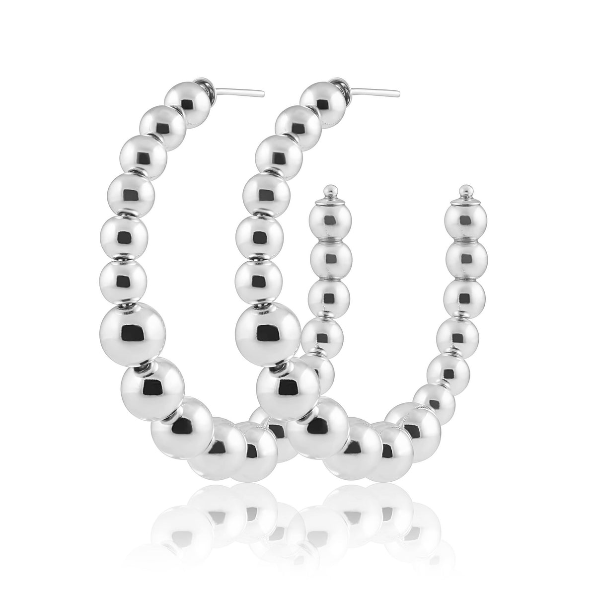 Sahira Lia Beaded Hoop