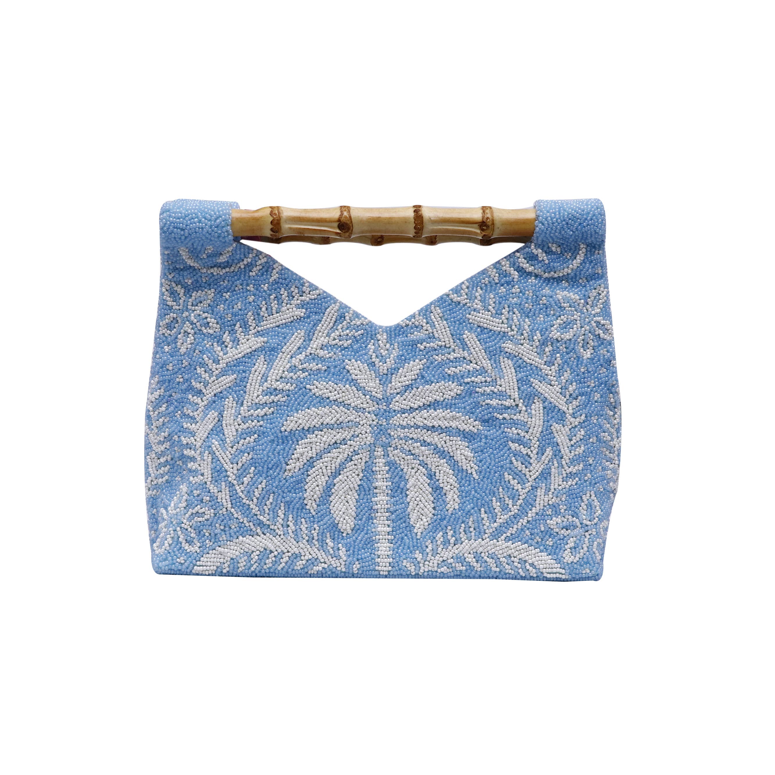 Tiana NY Printed Bamboo Cutout Bag BH-0806
