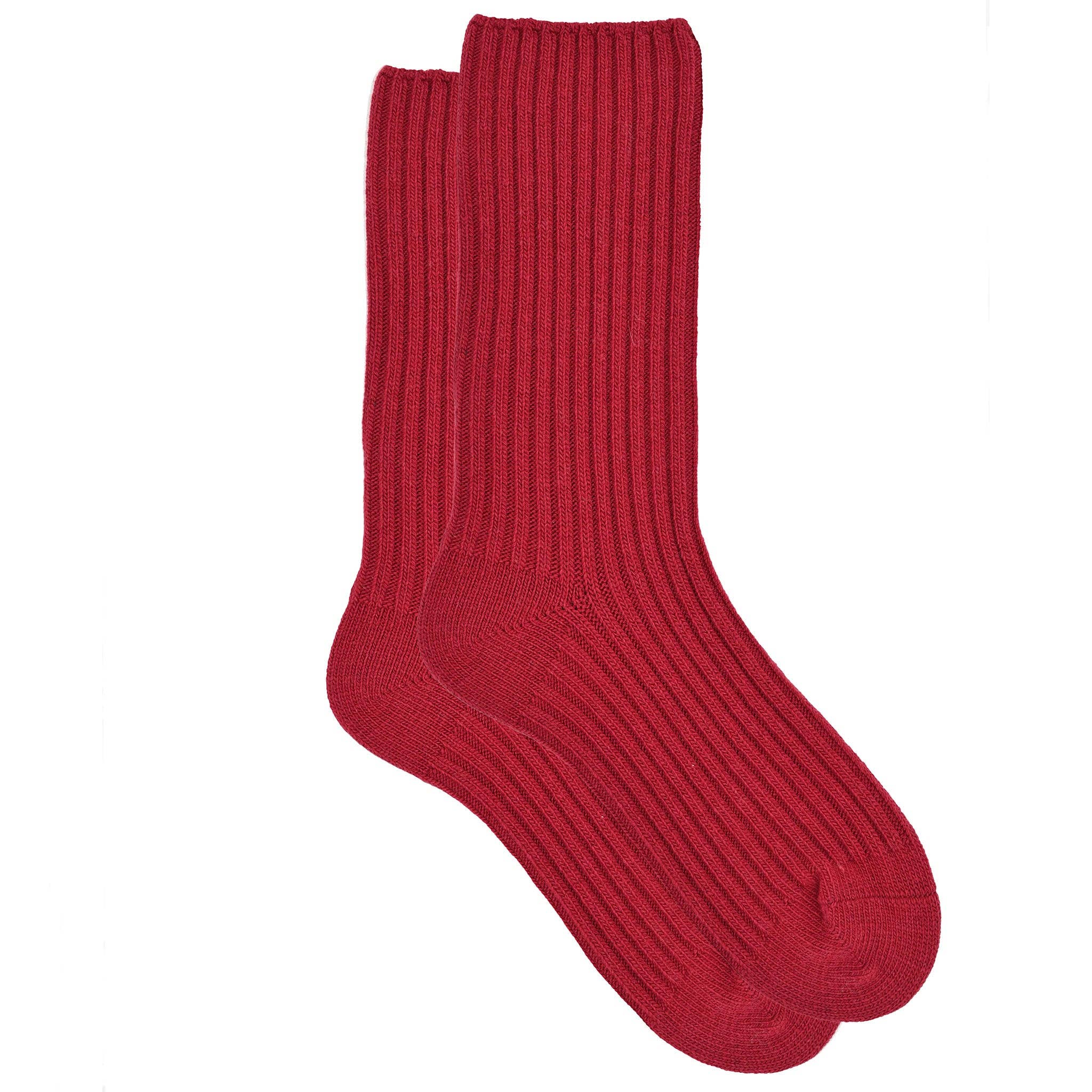 iLux Crewzie Cozy Cashmere Silk Ribbed Crew