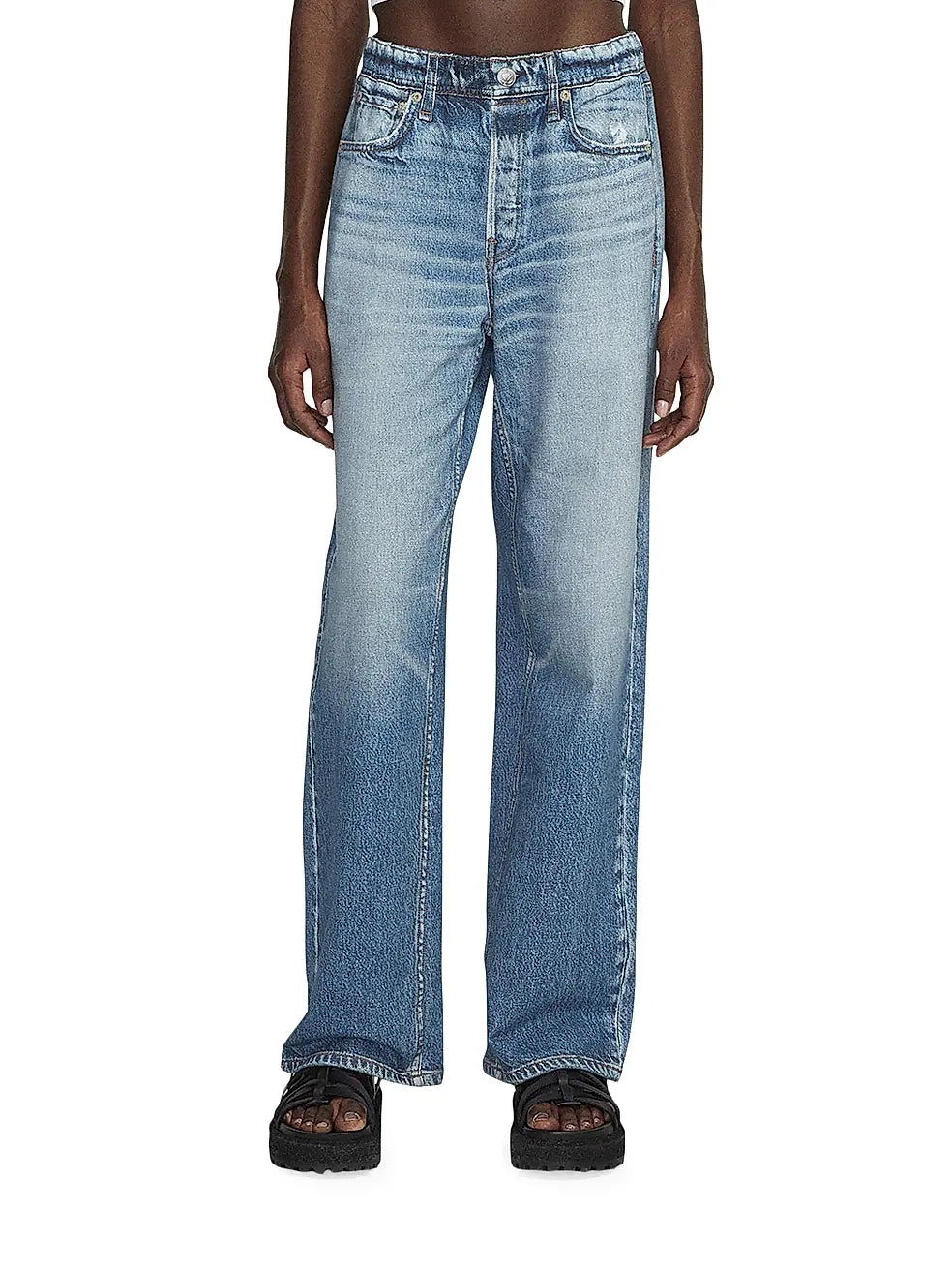 Rag & Bone Miramar Terry Wide Leg Pant