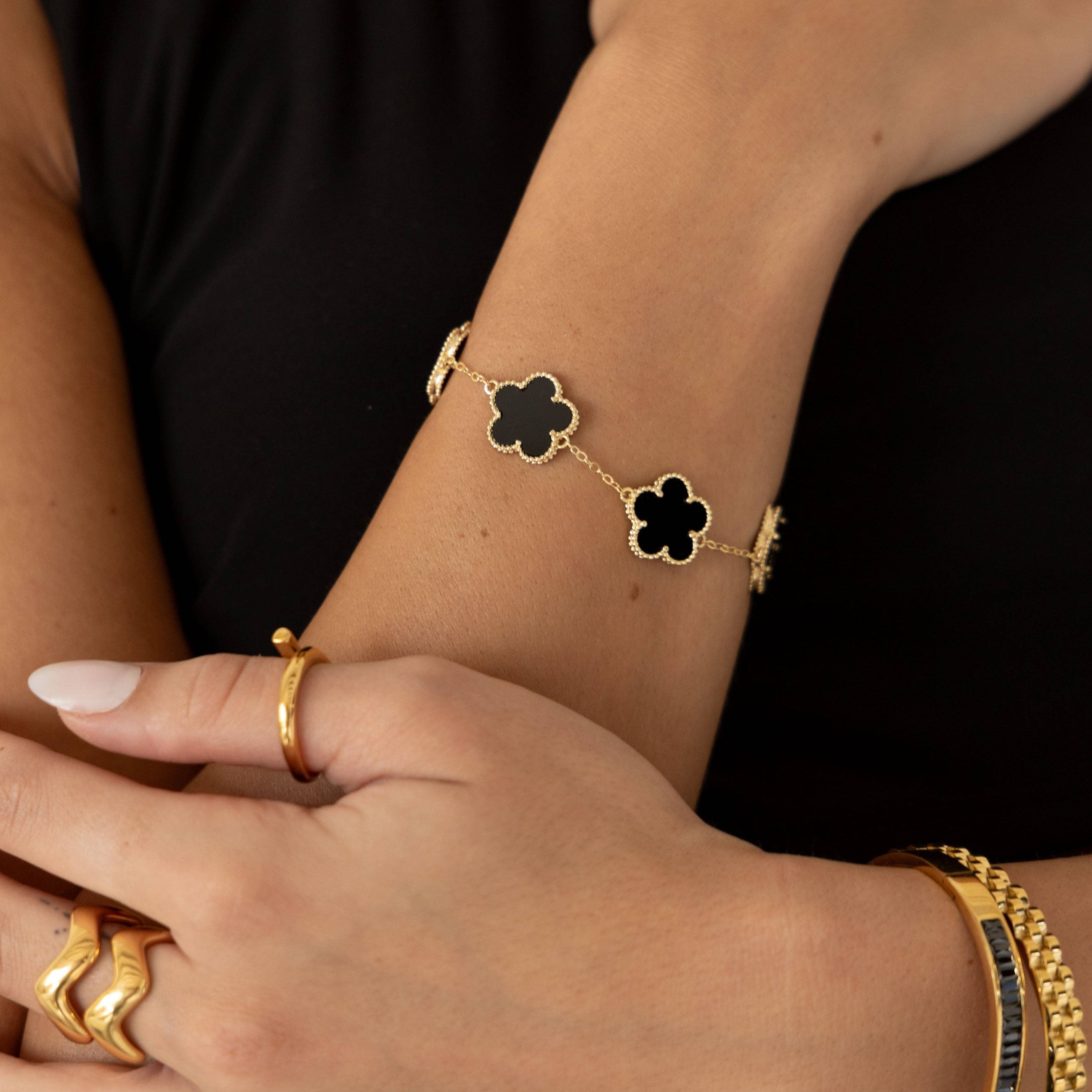 Sahira Adeline Clover Bracelet