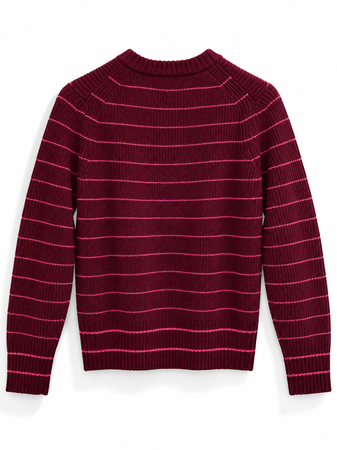 Faherty Northshore Crew - Desert Flame Stripe
