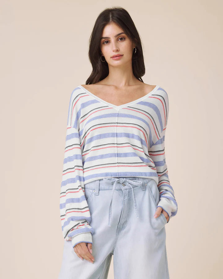Splendid Erica Stripe Sweater RM6S011