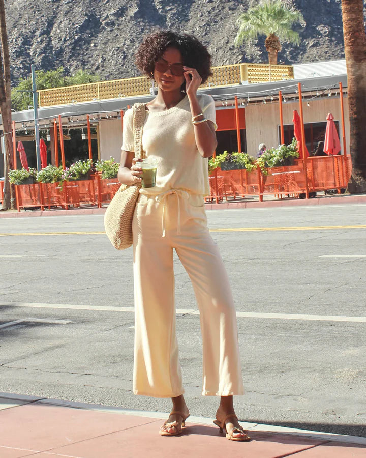 Splendid Lounge Wide Leg Crop RS6C611