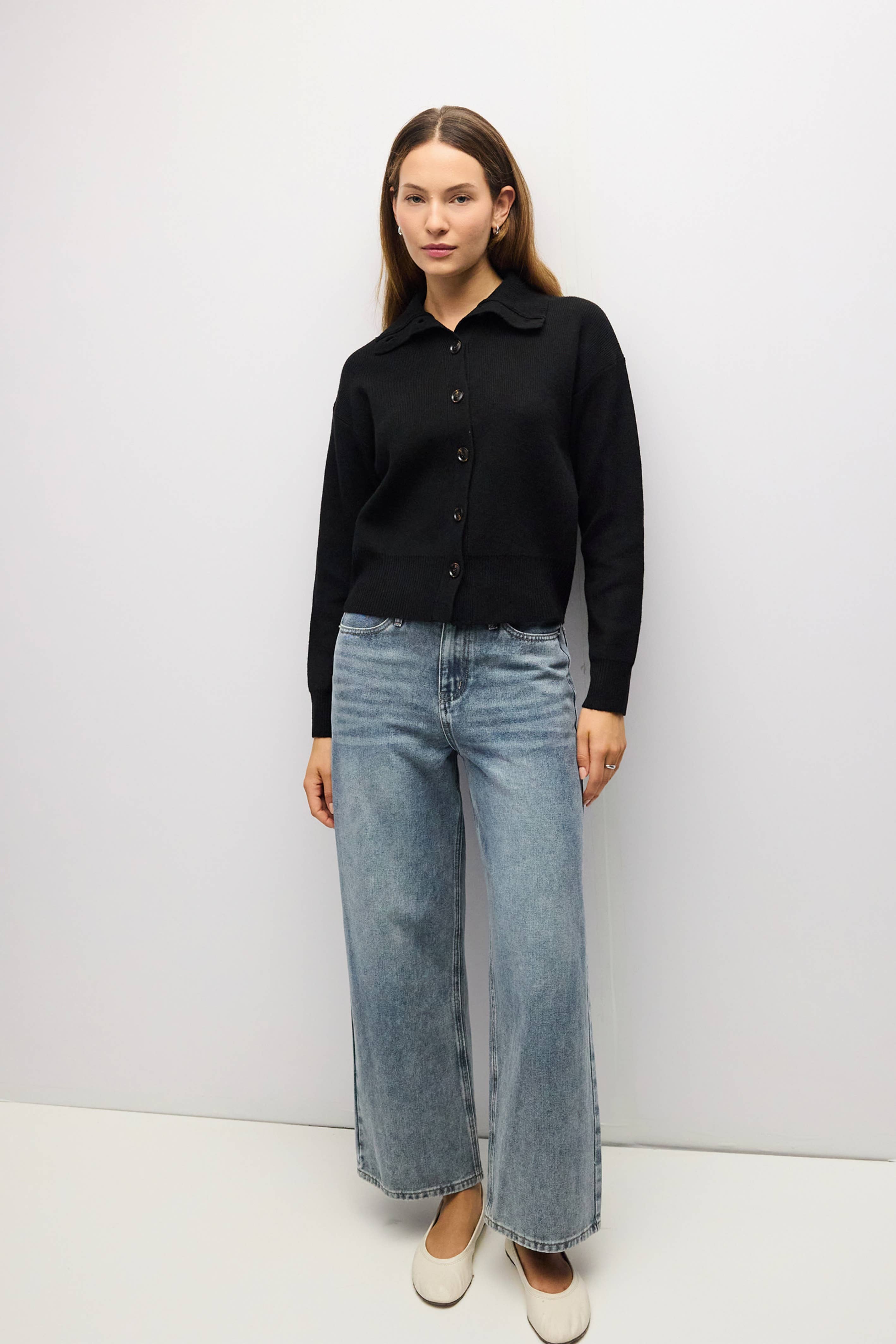 All Row The Olivia Turtleneck Cardigan