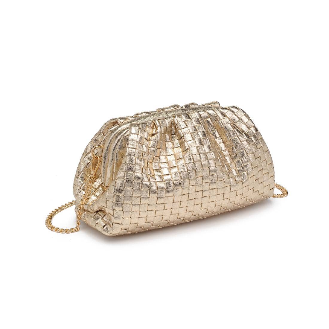 Urban Expressions Tate Woven Frame Clutch