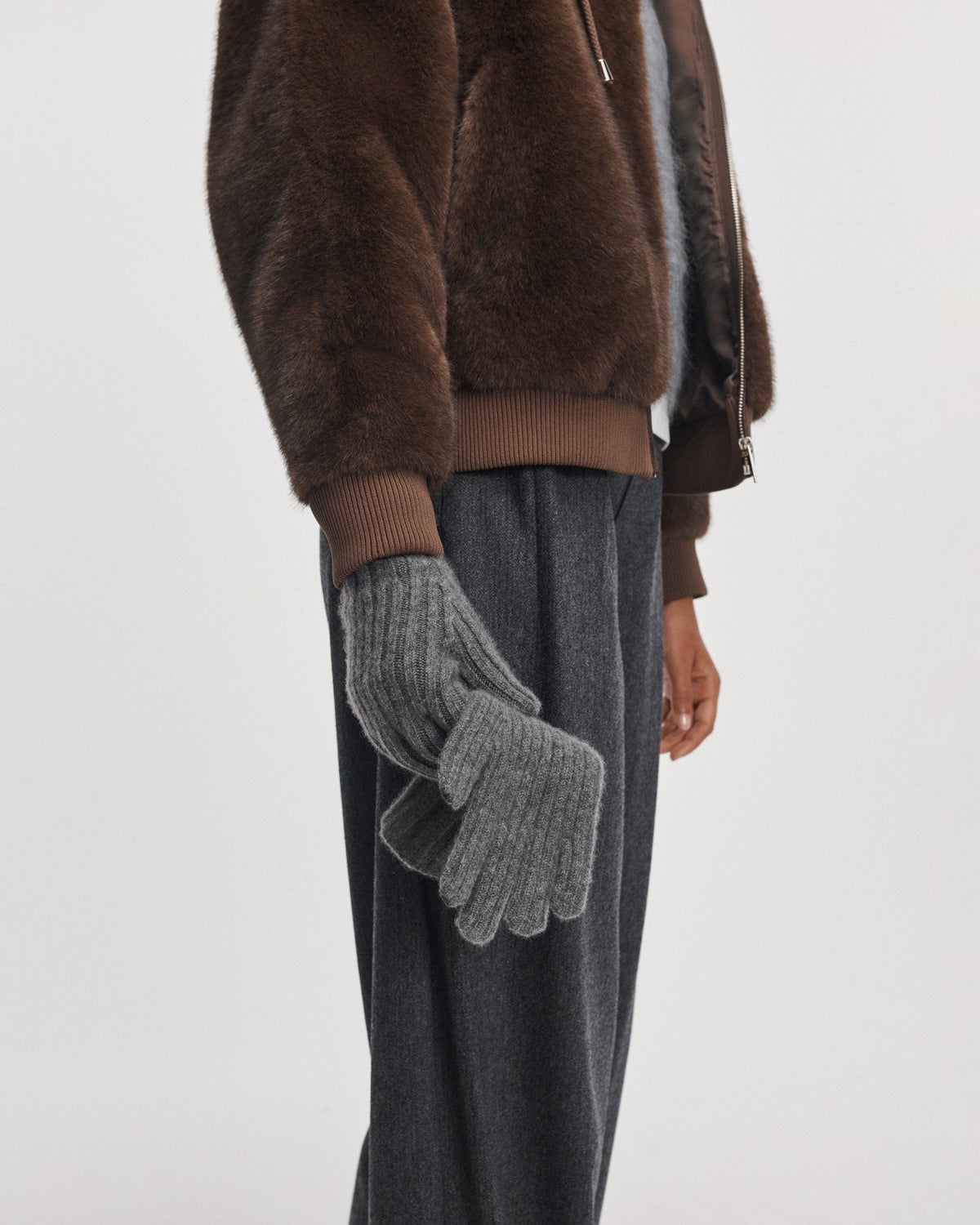 Rag & Bone gloves grey B