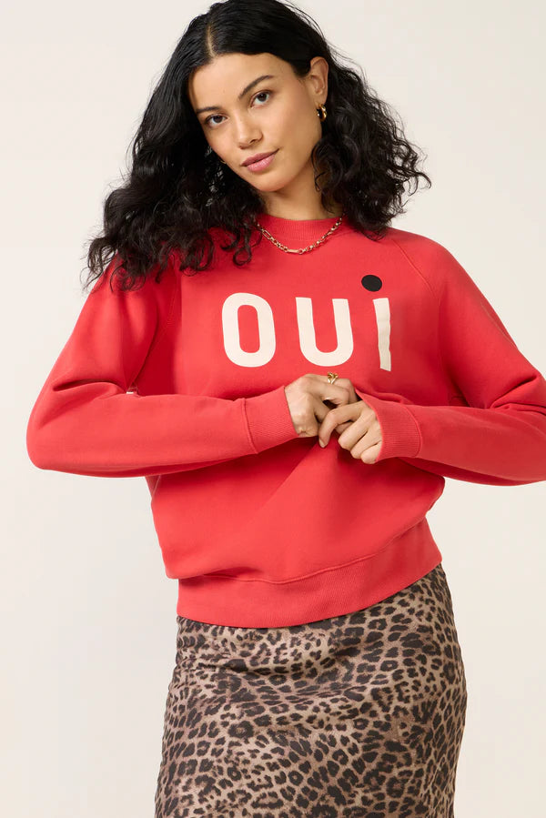 Clare V. Oui Sweatshirt AP-LS-LS-100358