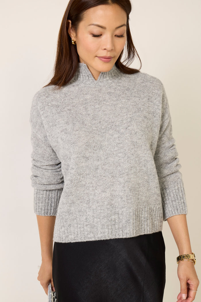 Velvet Brielle Mock Neck Sweater