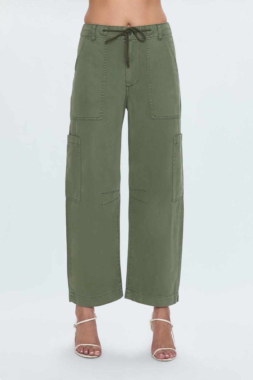 Pistola Sabrina Curved Utility Pant - Meadow