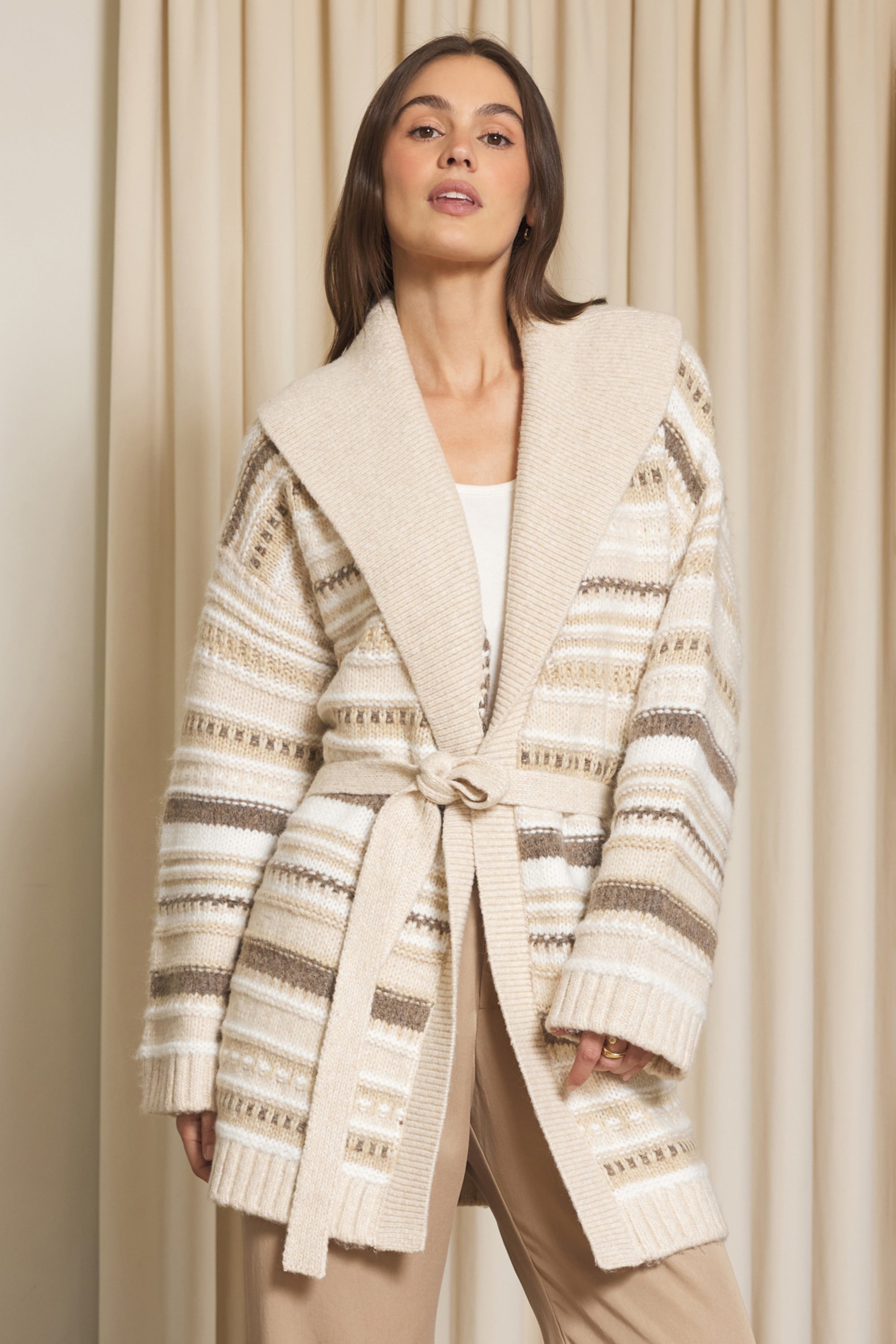 Stitches + Stripes Everett Wrap Cardigan