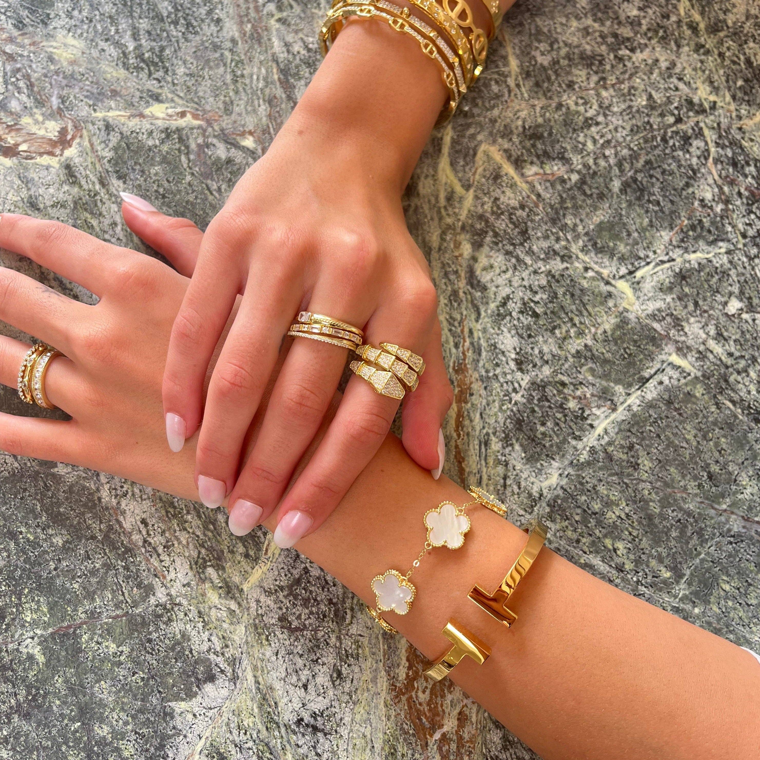 Sahira Adeline Clover Bracelet