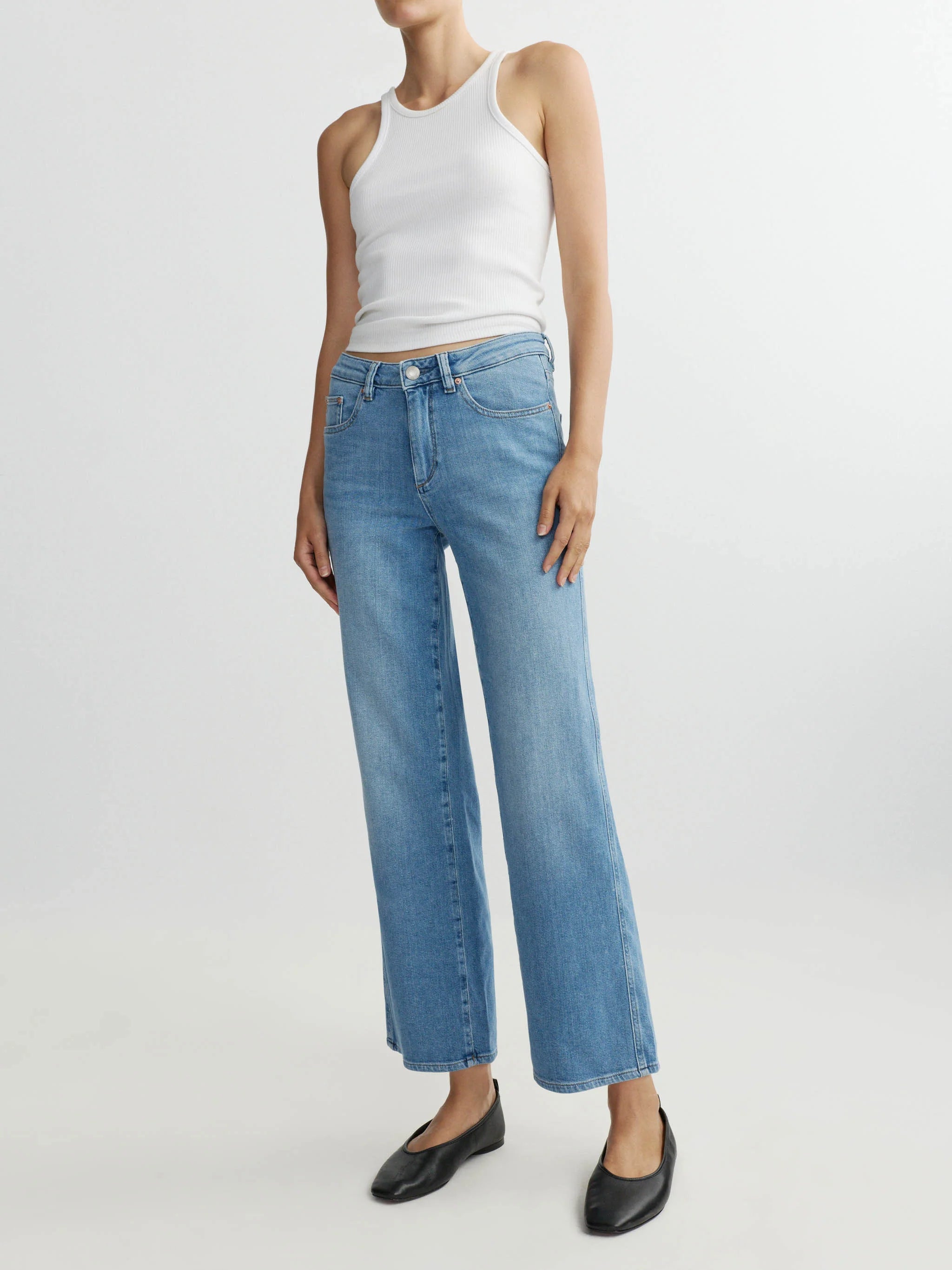 DL1961 Pippa Refined Wide Leg Vintage 14290