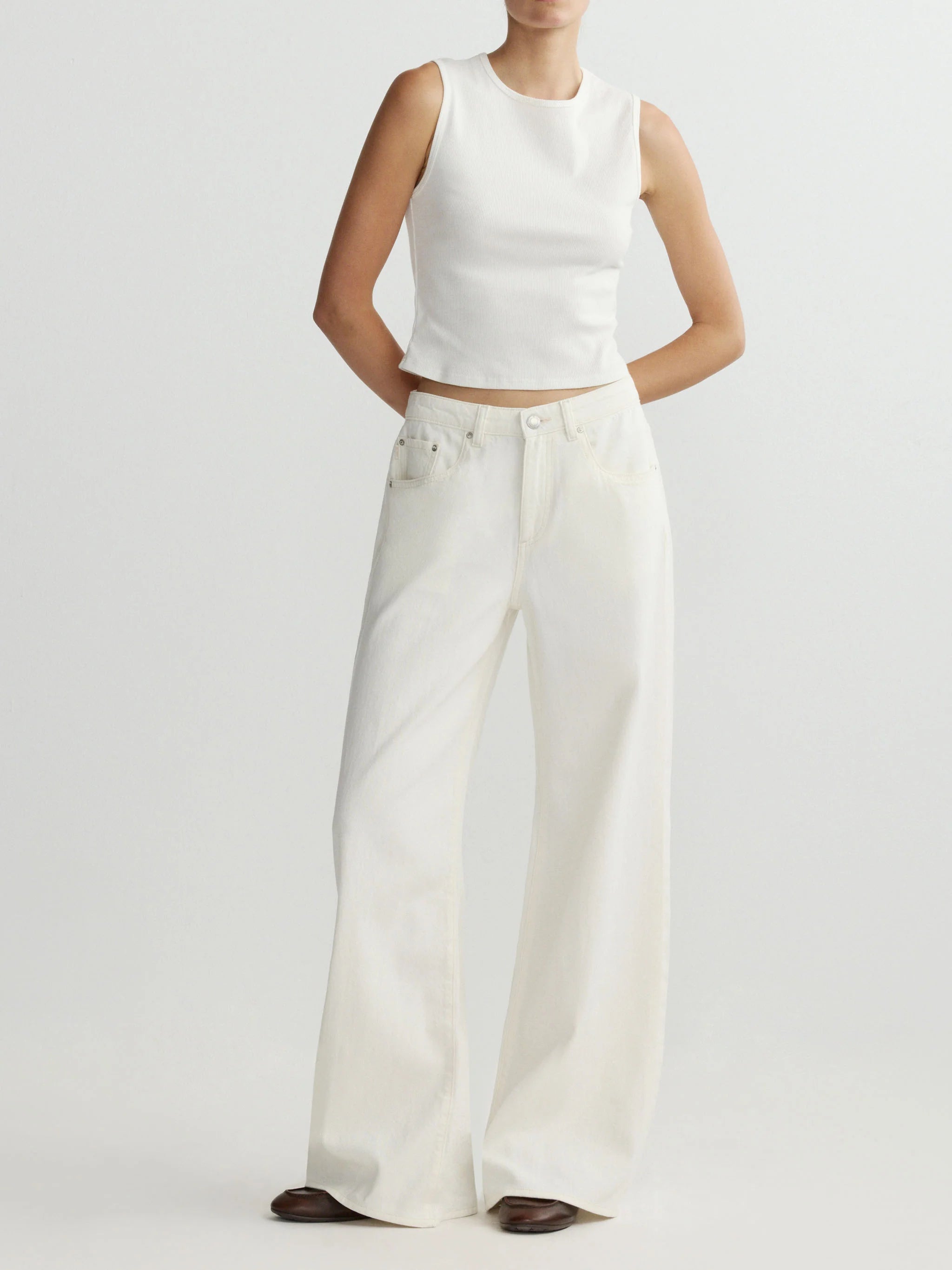 DL1961 Alex Baggy Wide Leg Jean 14369
