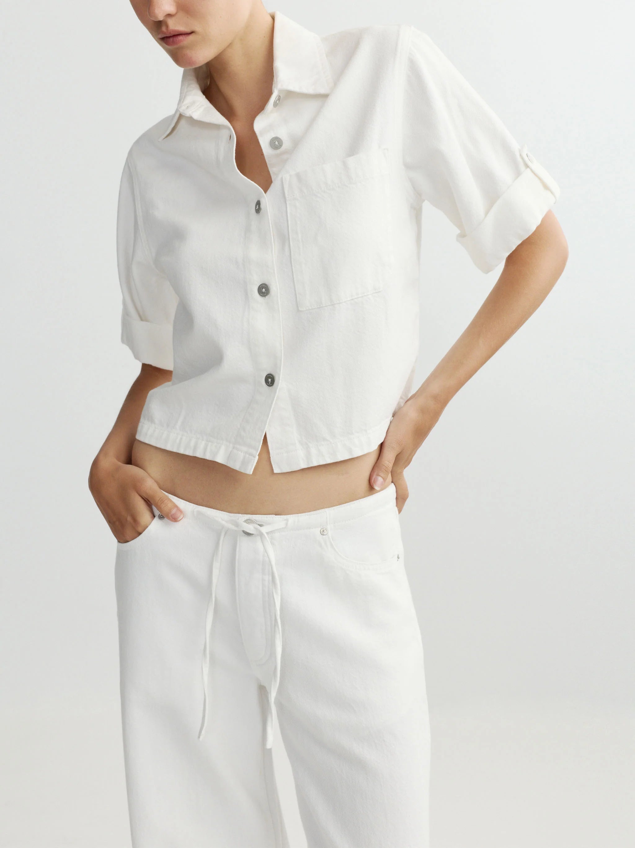 DL1961 Montauk Cuffed Sleeve Shirt 80269