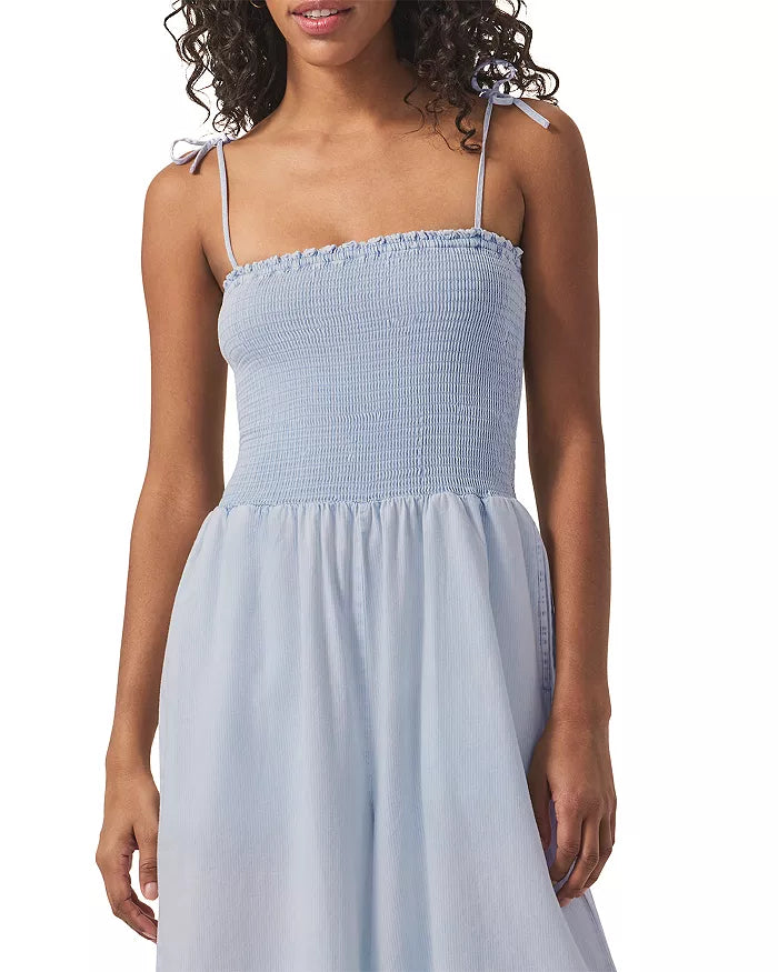 Splendid Indigo Stripe Jumpsuit RS5R061