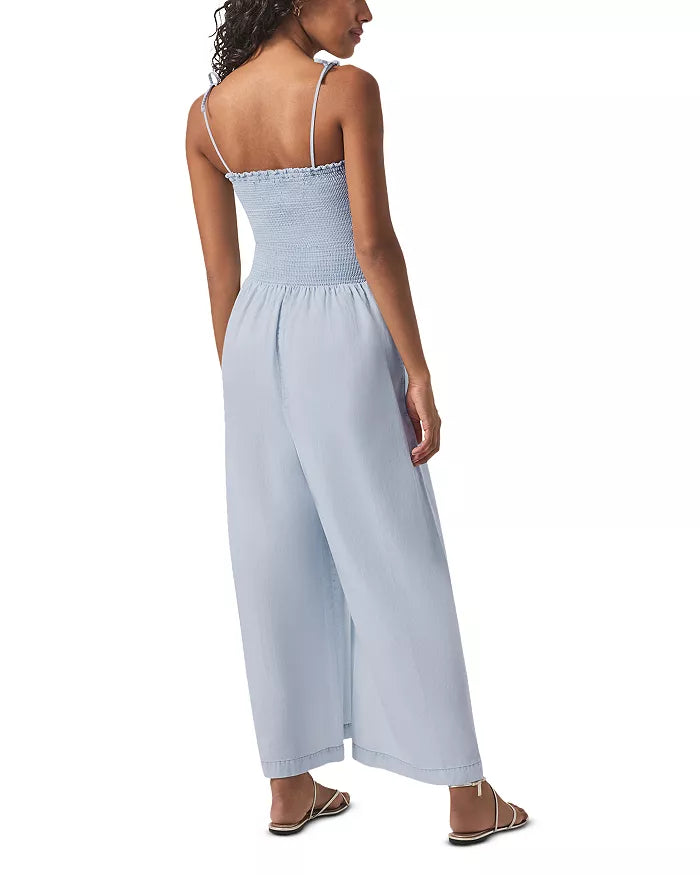 Splendid Indigo Stripe Jumpsuit RS5R061