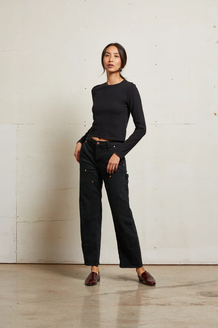 Perfect White Tee Jamie Recycled Cotton Long Sleeve Tee