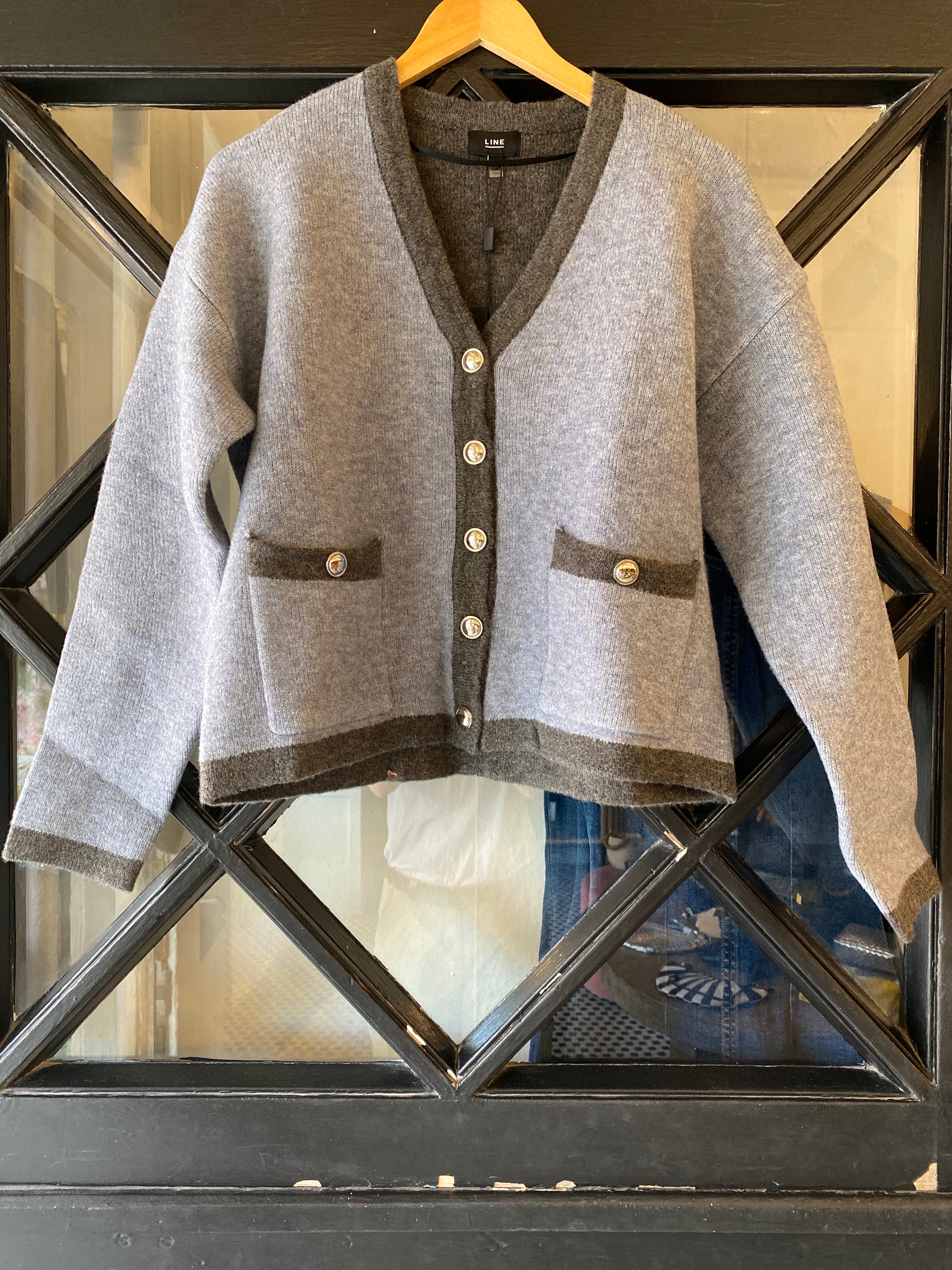 Line the Label Pia Cardigan 8170