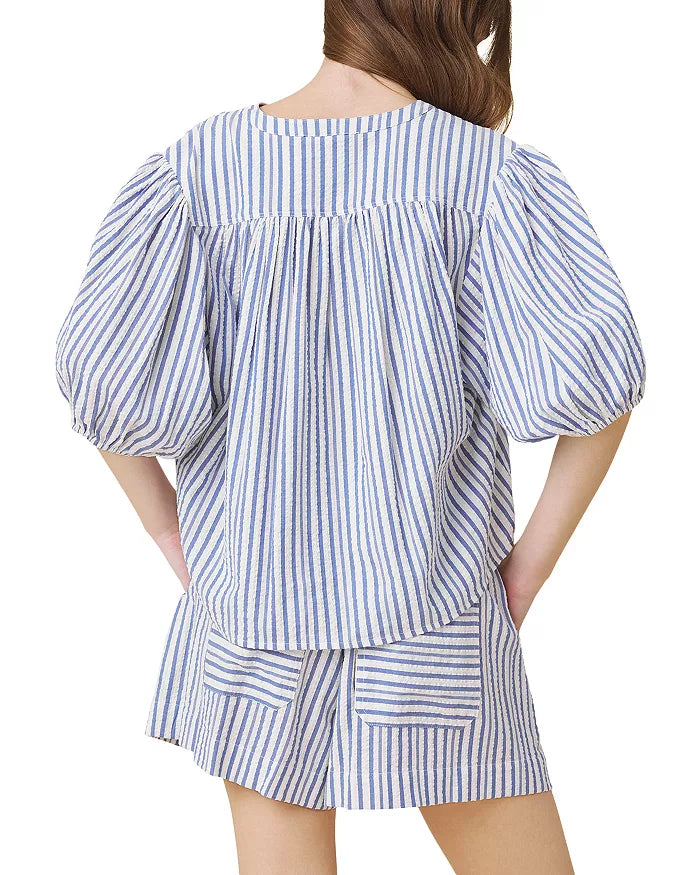 Splendid Madelyn Stripe Blouse RS6W611