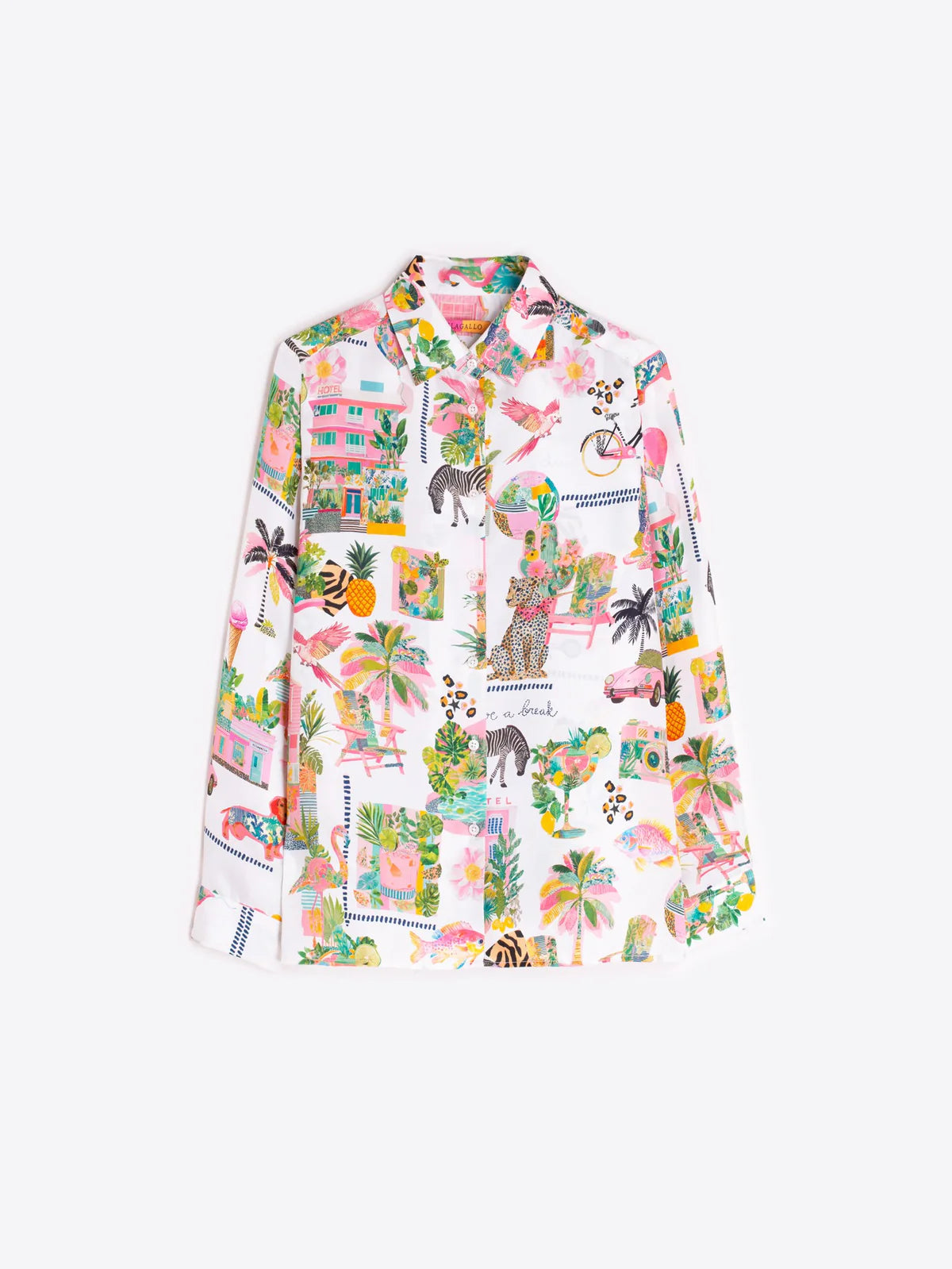 Vilagallo White Shirt California Shirt 33514