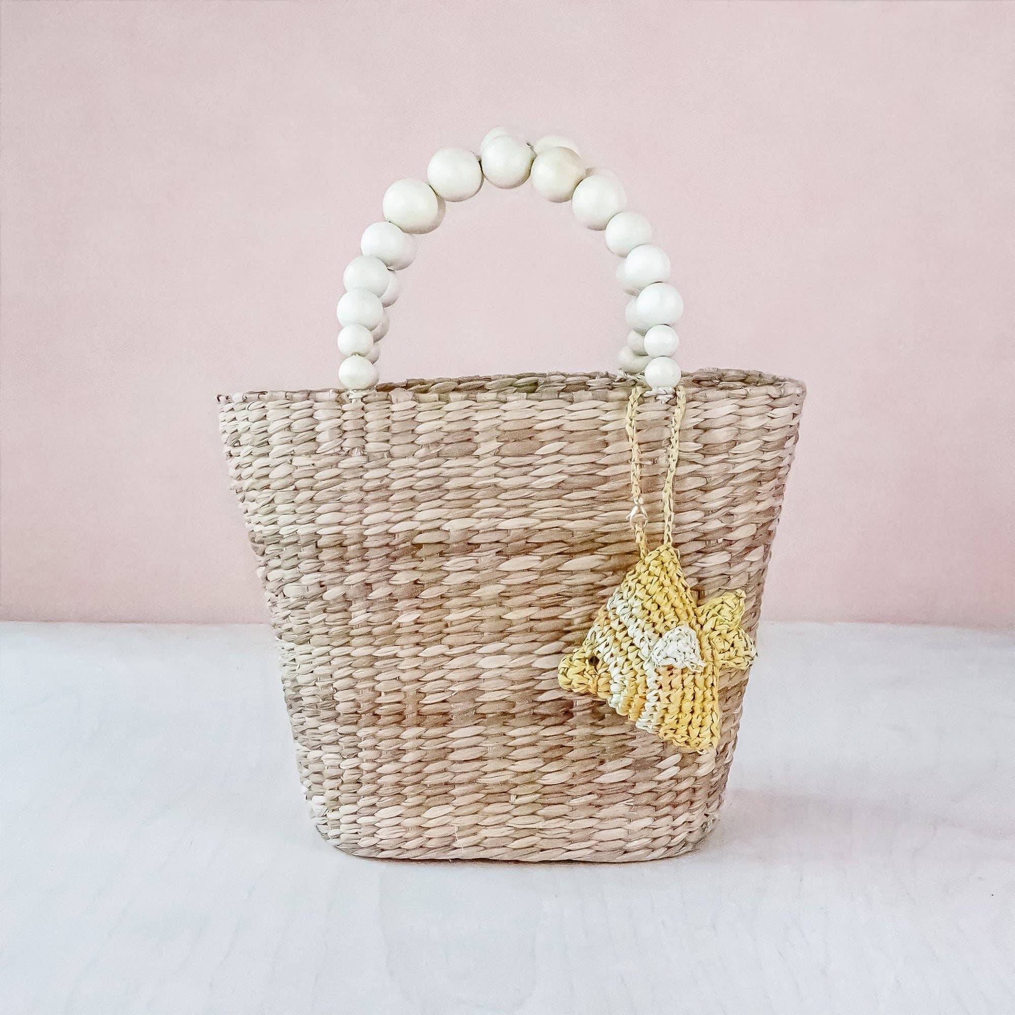 Fish Bag Charm - Raffia Bag Accessories | LIKHÂ