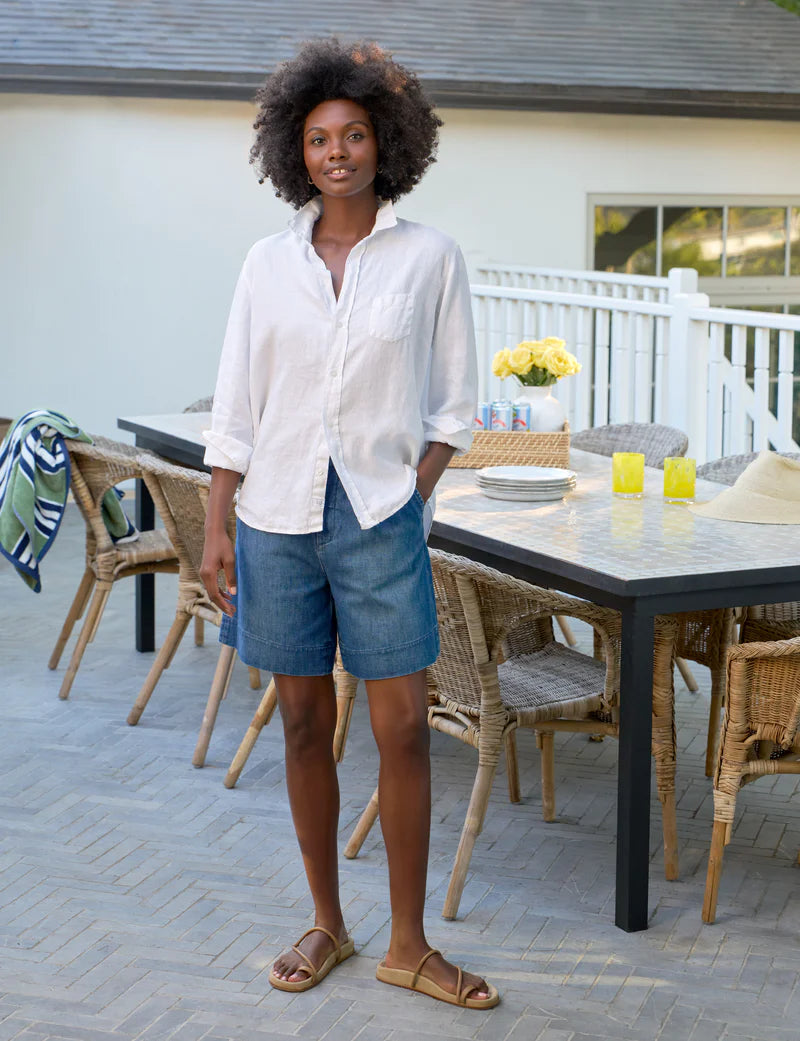 Frank & Eileen Eileen Relaxed Button-Up Shirt Linen