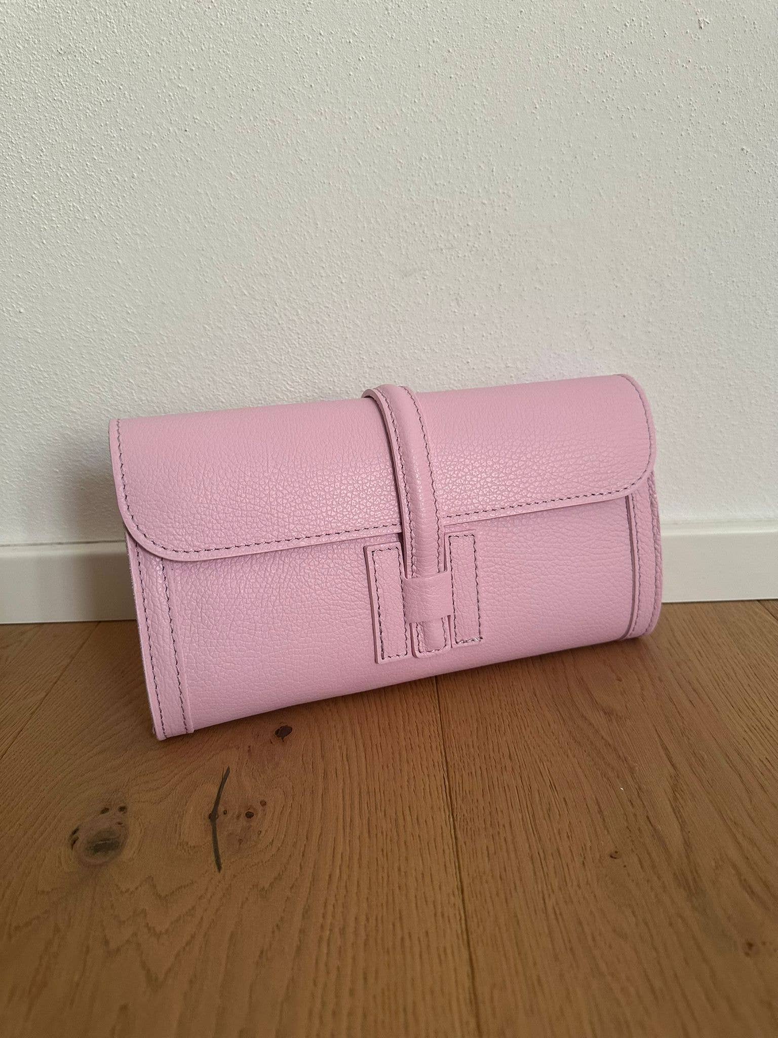 Italian Leather Collection Hannah Clutch