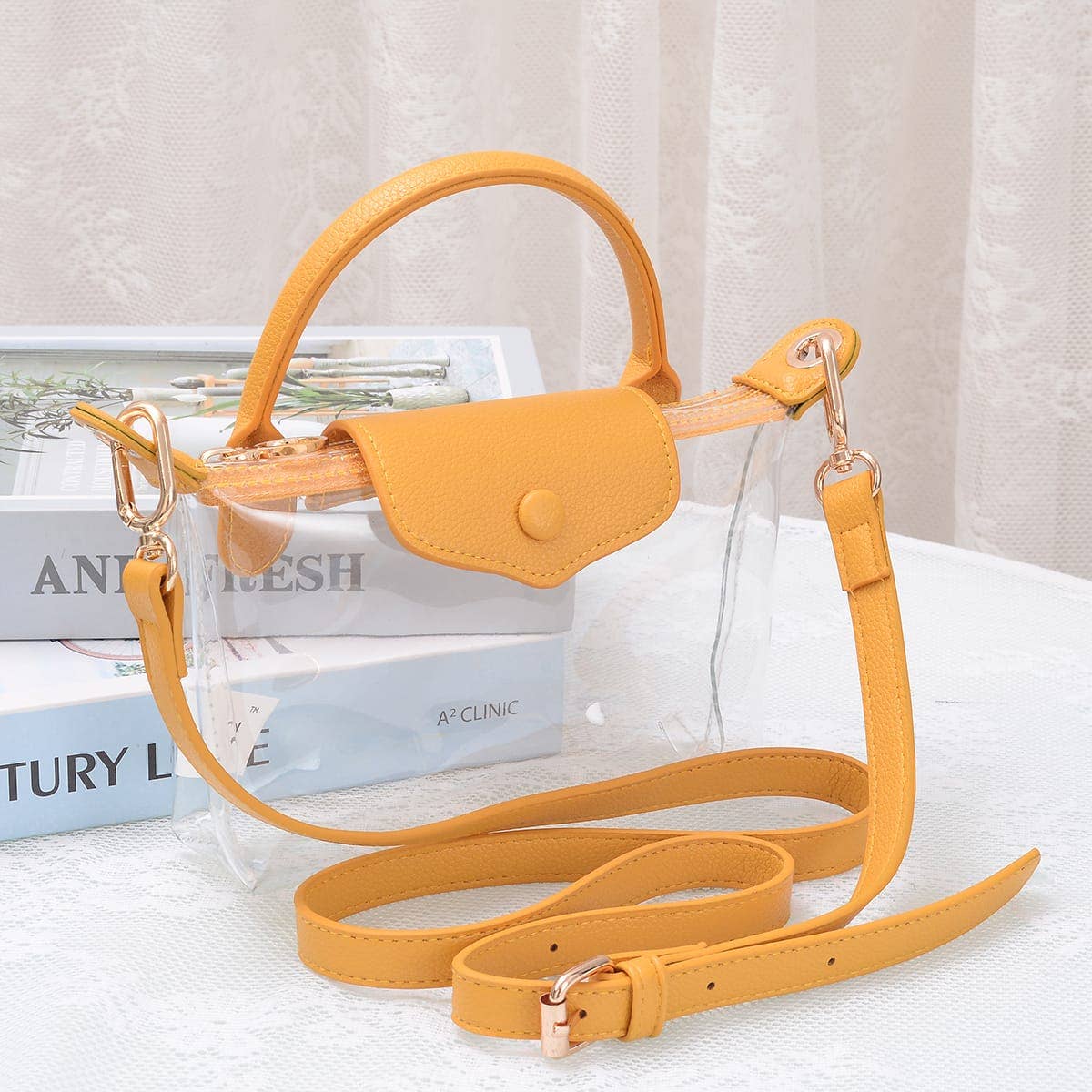 Catherine’s Game Day Gladys Clear Gameday Mini Crossbody Bag CB781