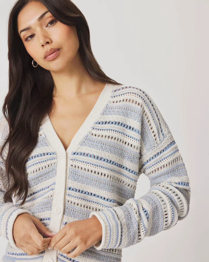 Splendid Addison Stripe Country Cardigan RS6K010