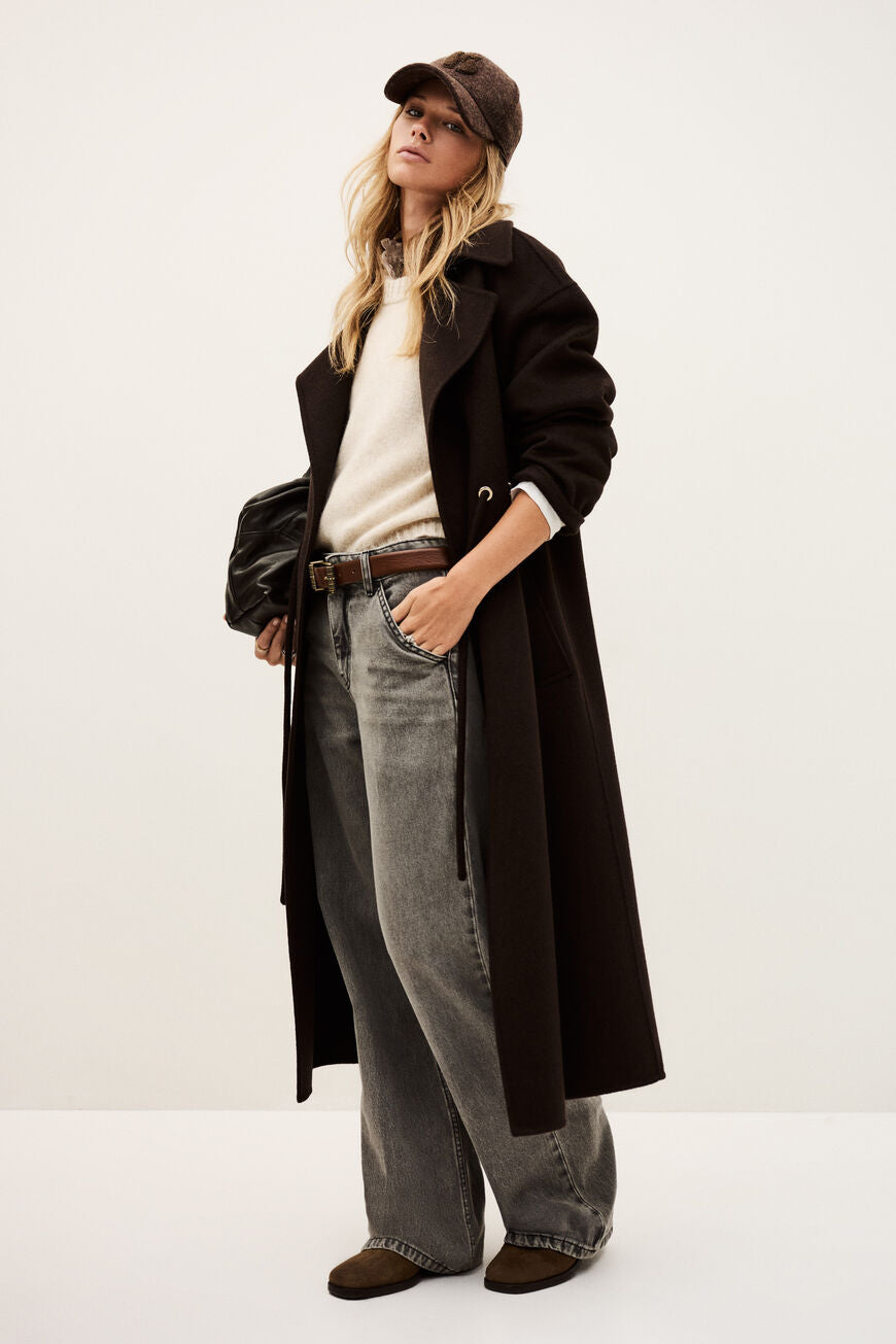 BA&SH Kate Midi Coat