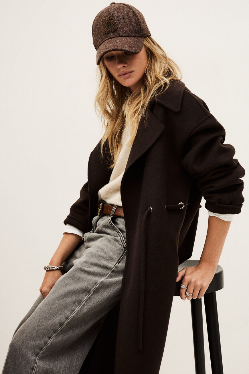 BA&SH Kate Midi Coat