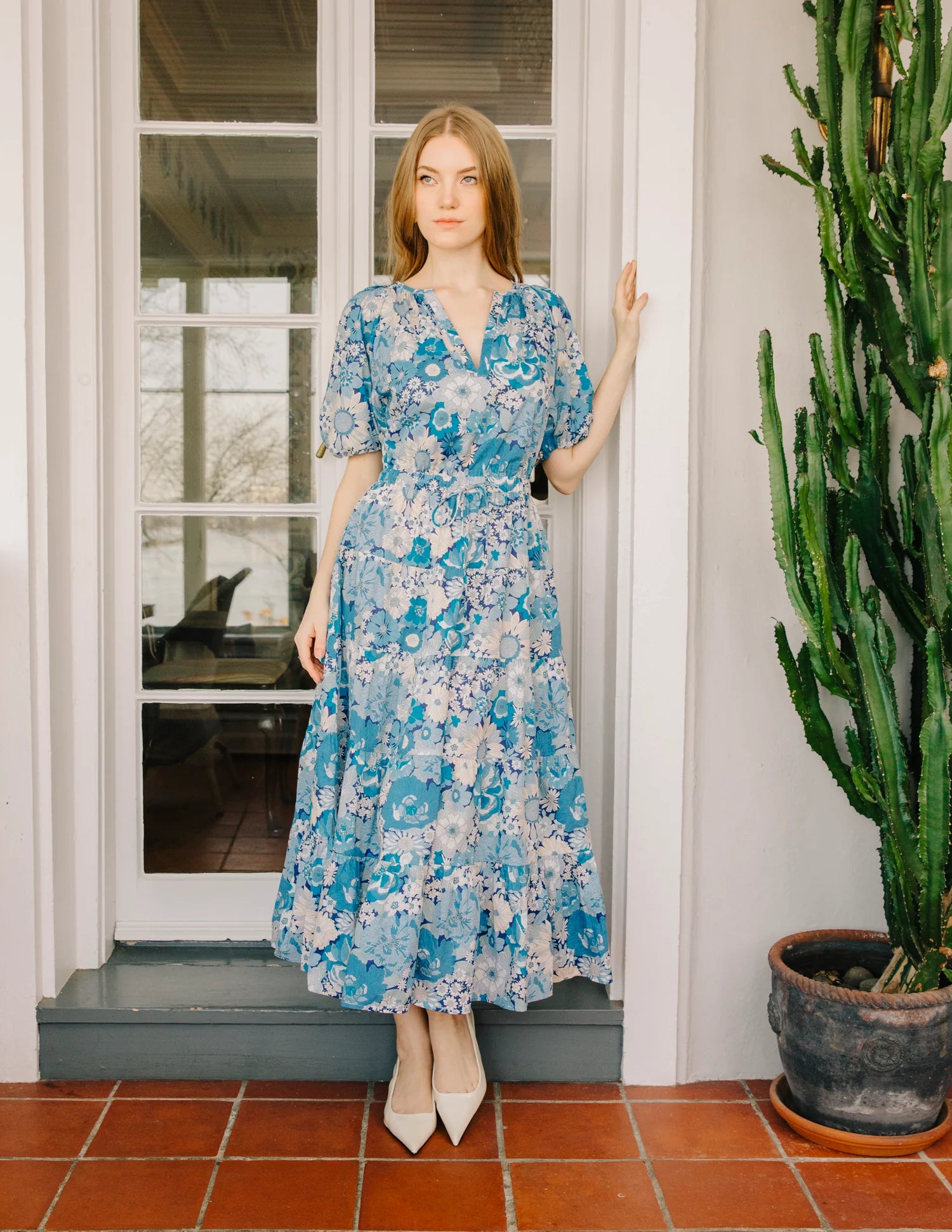 Love the Label Natalie Dress - Summers In the Sun Liberty Print / Extra Small