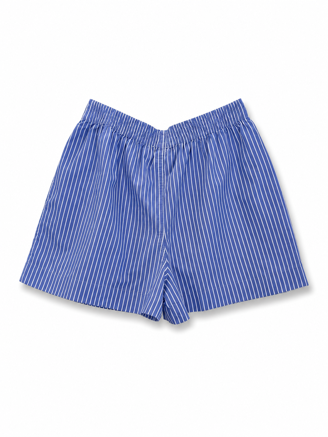 Faherty Coastal Poplin Boxer Short - Deepwater Stripe