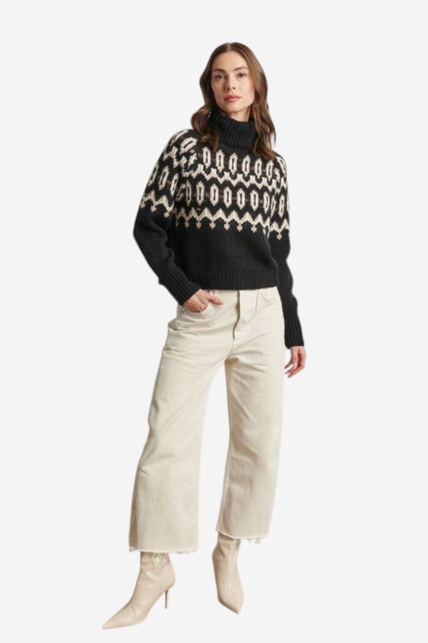 Line the Label Ruthie Sweater - Black Diamond