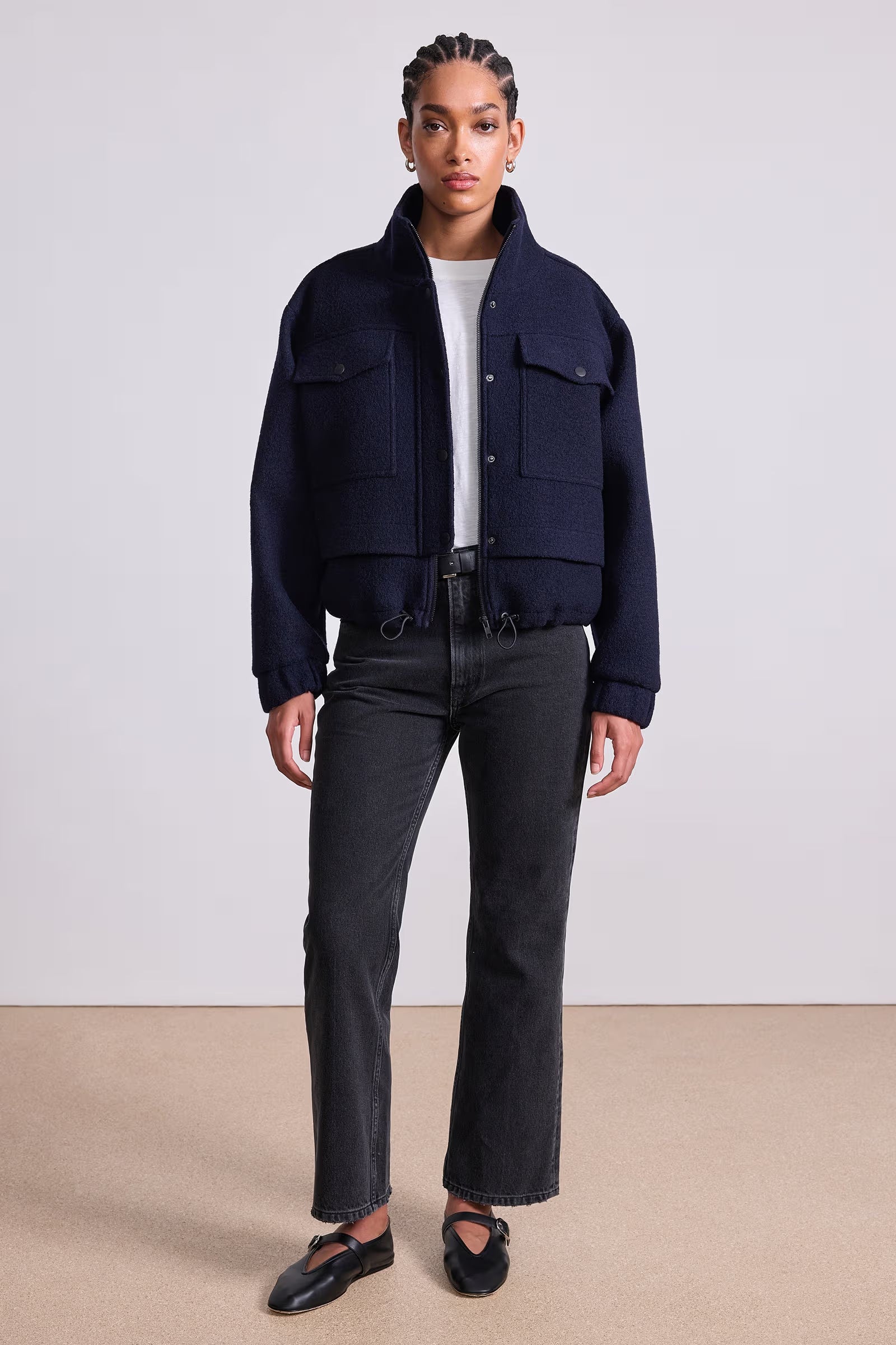 Apiece Apart Selva Cropped Bomber 561BWO