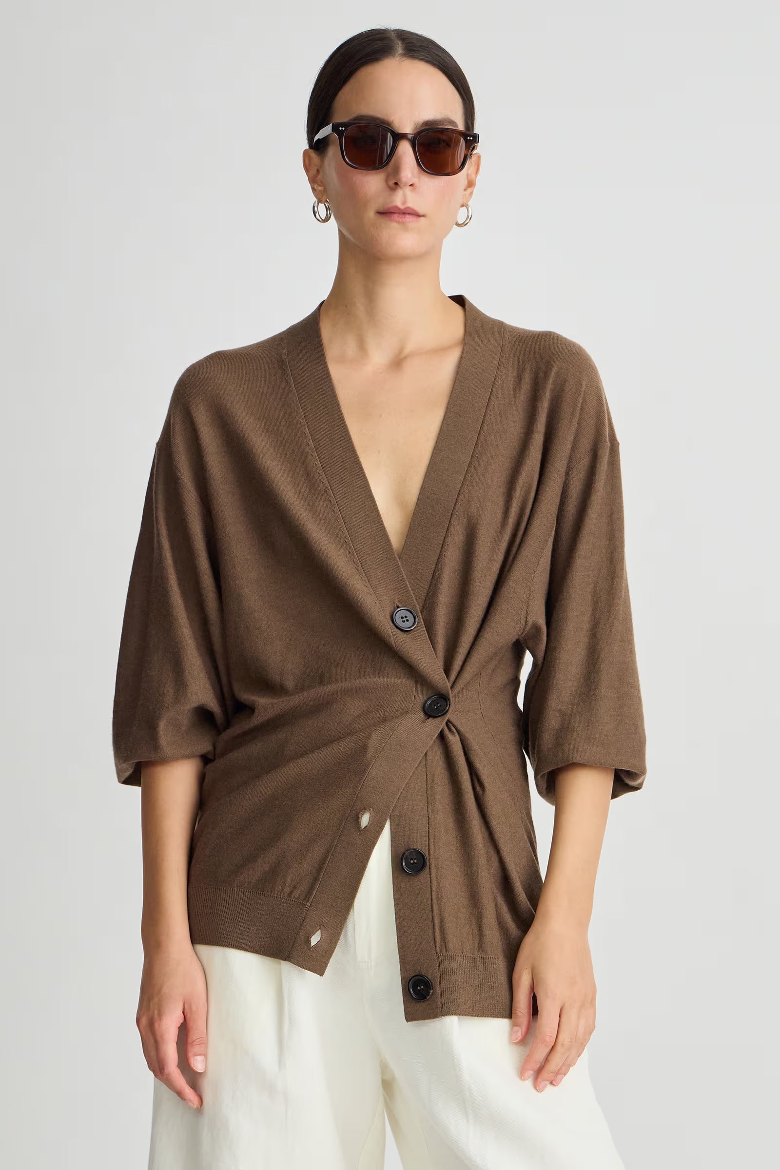 Apiece Apart Drippy Tissue Cardigan