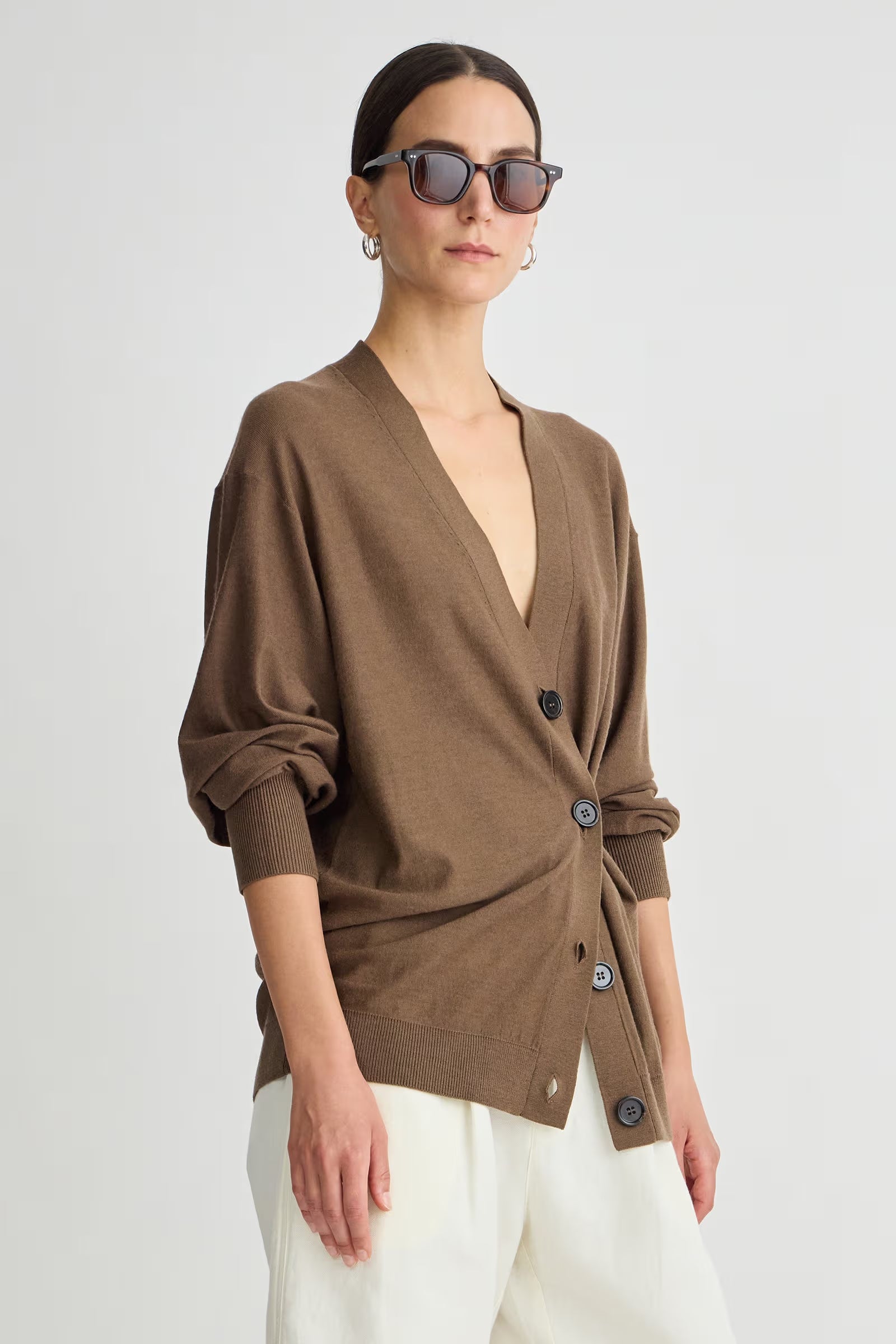 Apiece Apart Drippy Tissue Cardigan