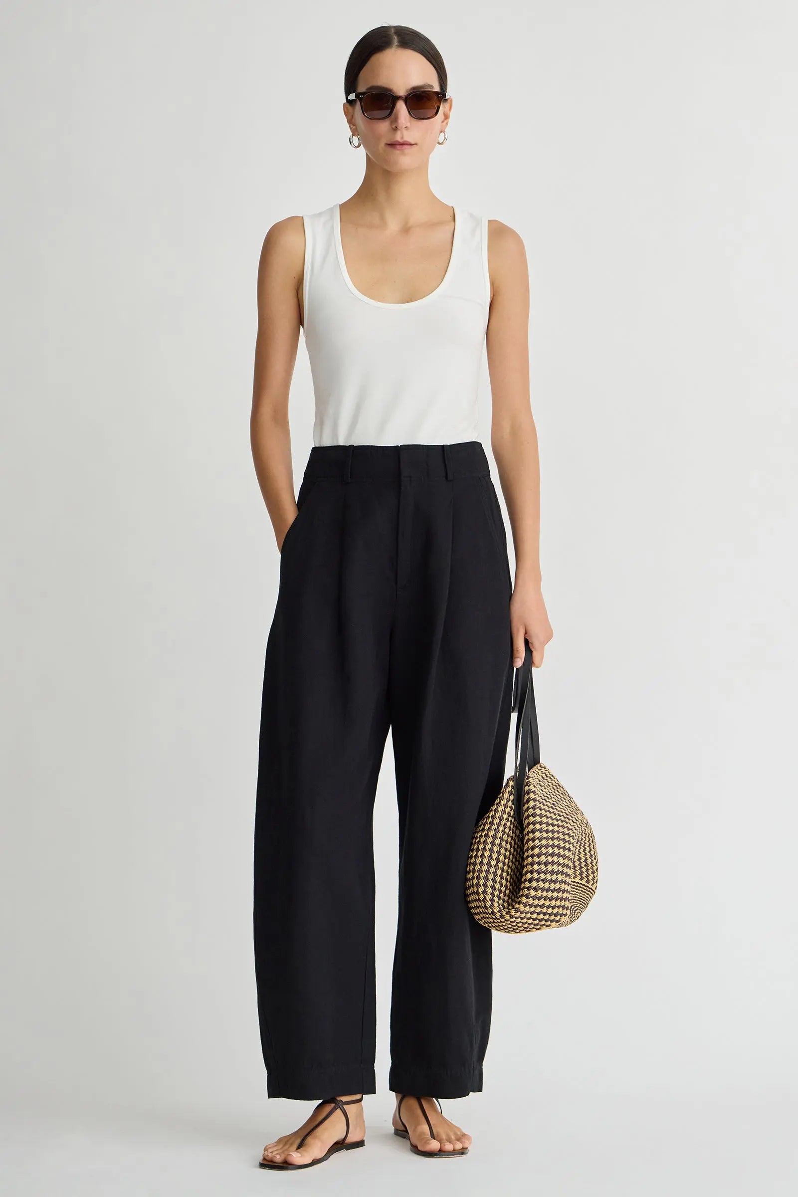 Apiece Apart Bari Crop Trouser 4020BDT