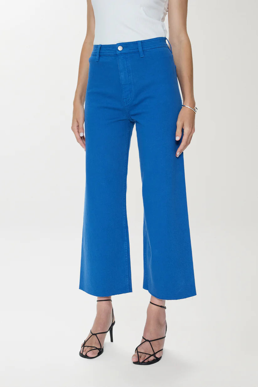 Pistola Penny Crop High-Rise Wide Leg Jean