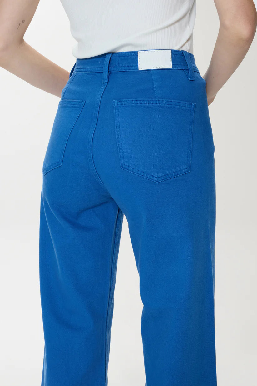 Pistola Penny Crop High-Rise Wide Leg Jean