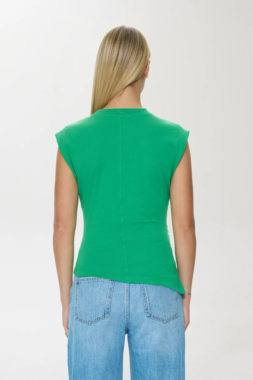 Pistola Nya Draped Tee in Mantis