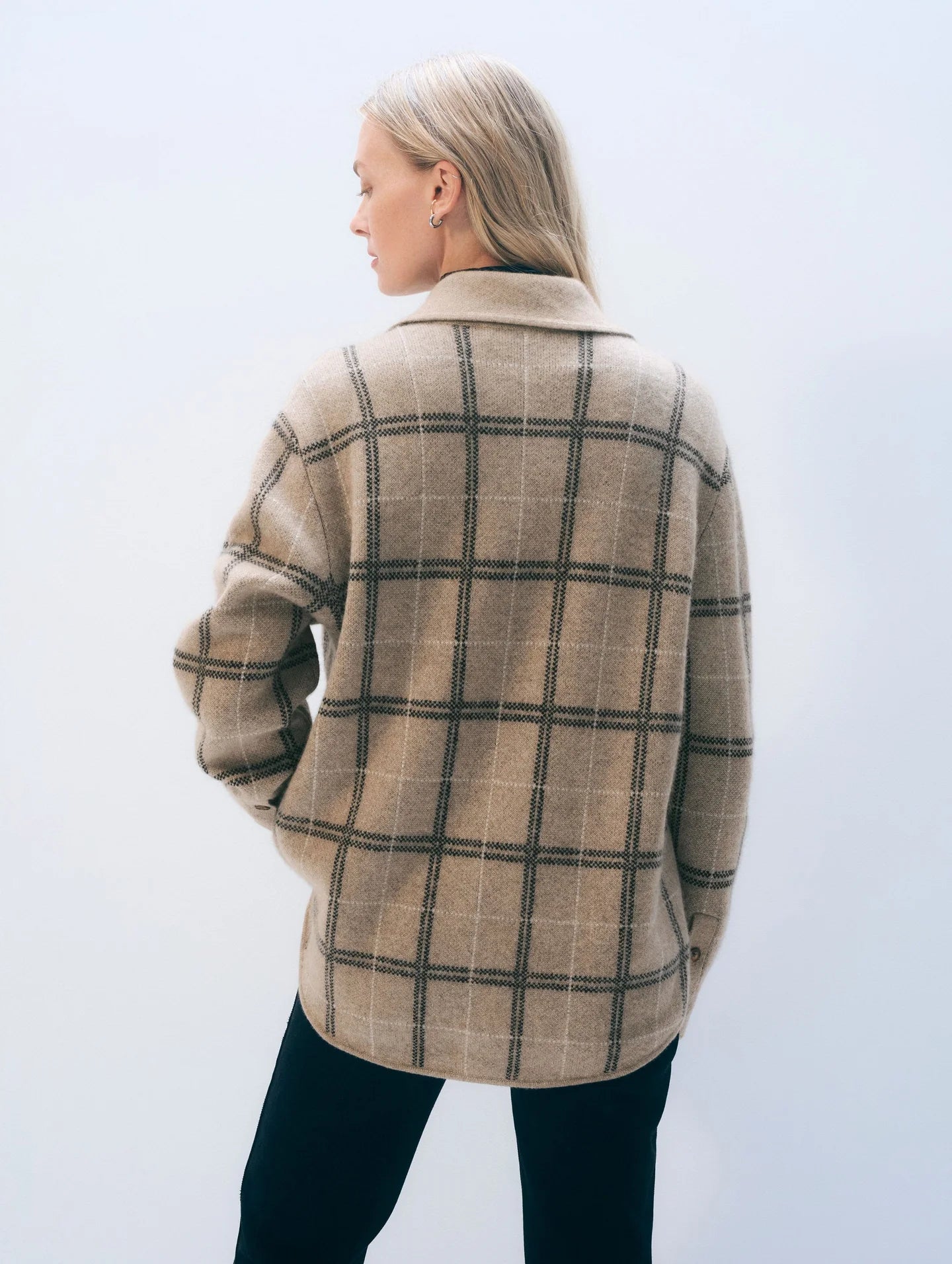 White + Warren Cashmere Luxe Shacket 20785B