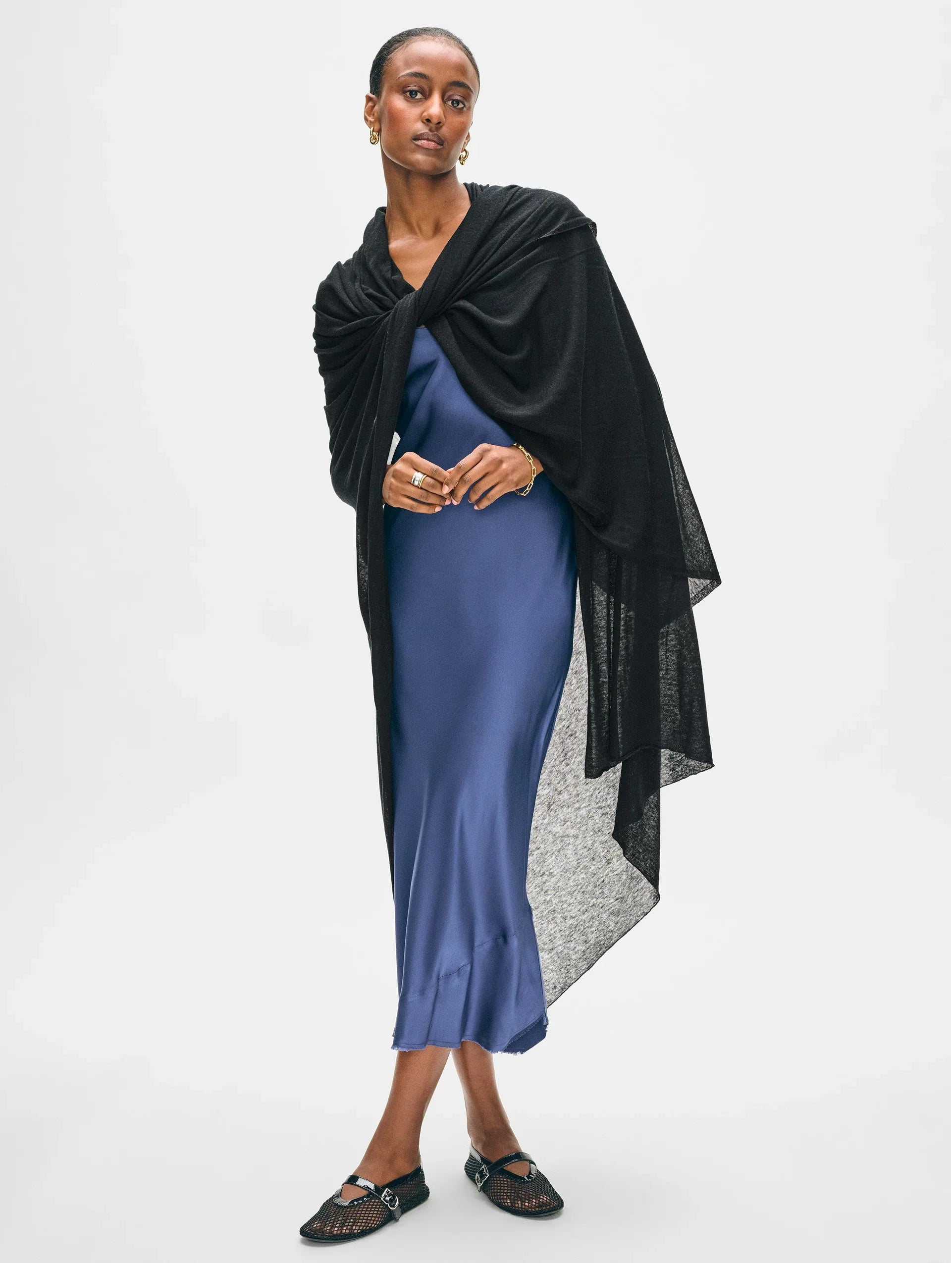 White + Warren Superfine Cashmere Travel Wrap 21029