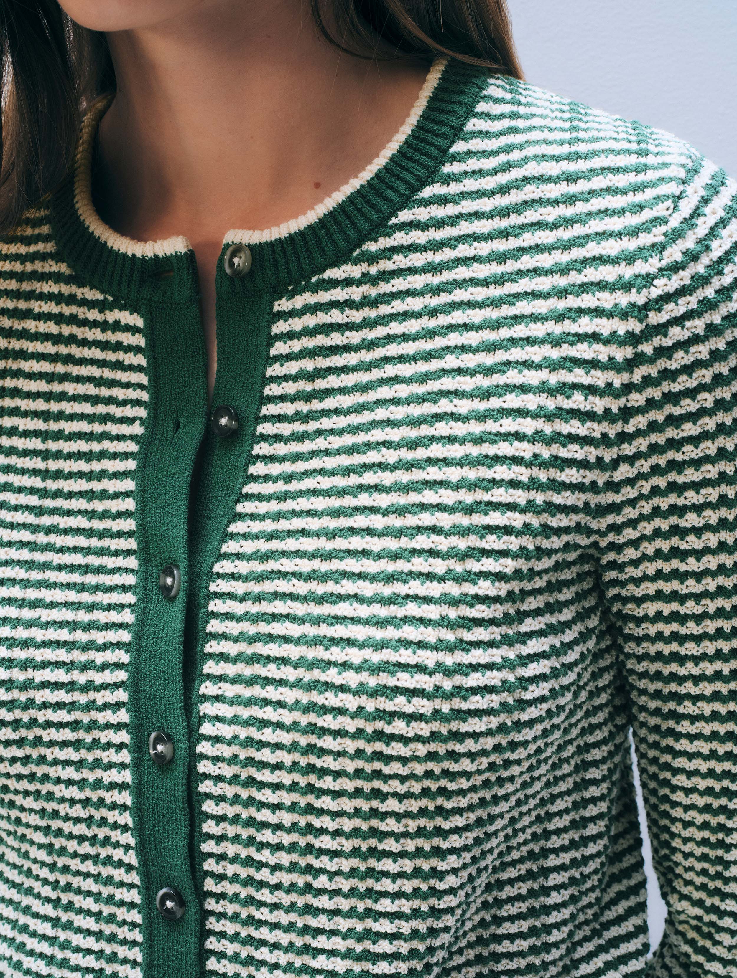 White + Warren Boucle Cardigan 21670