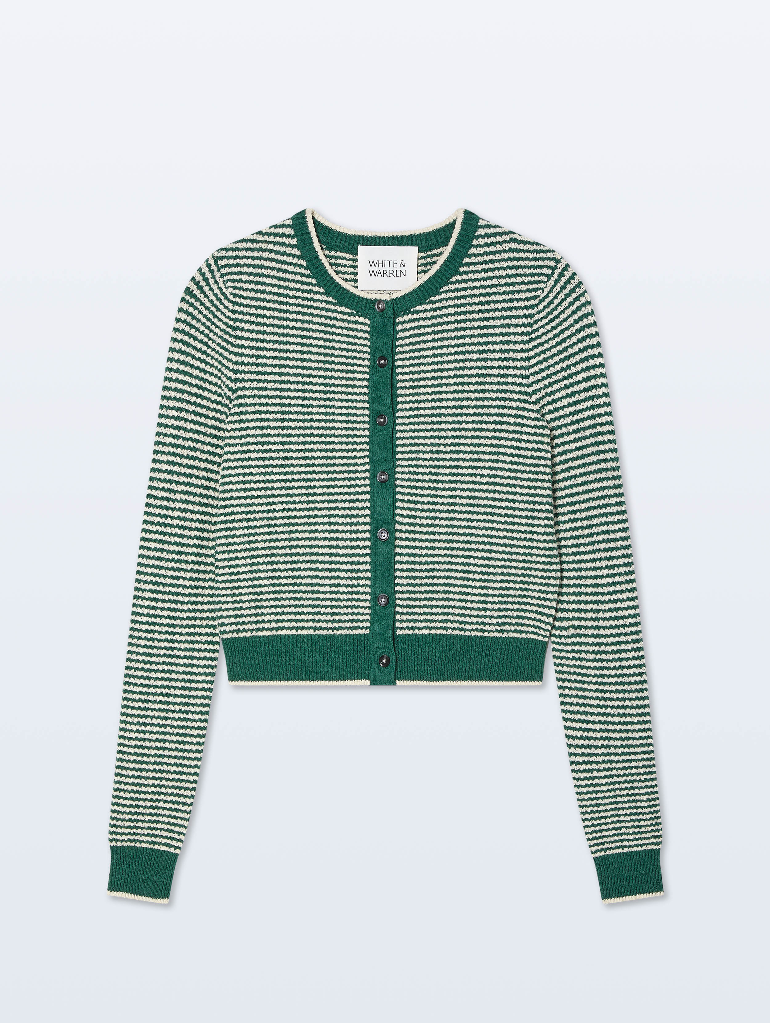 White + Warren Boucle Cardigan 21670