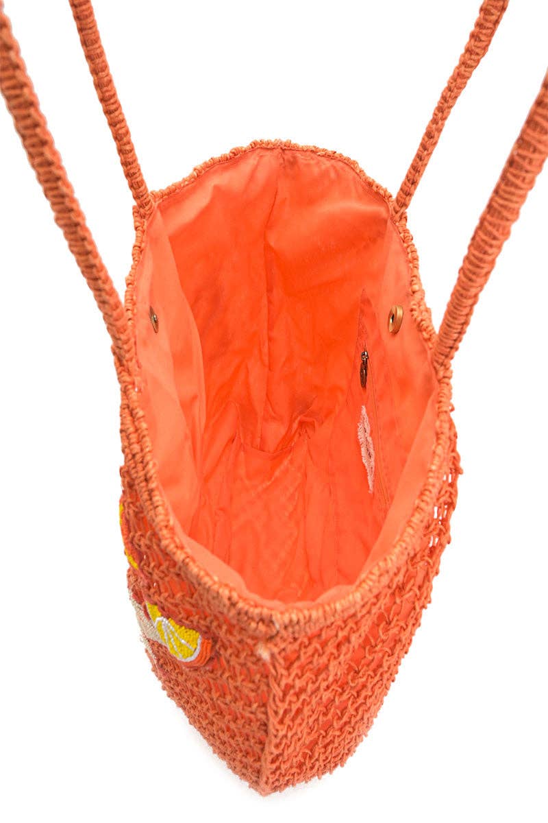 America & Beyond Spritz Mesh Beach Bag