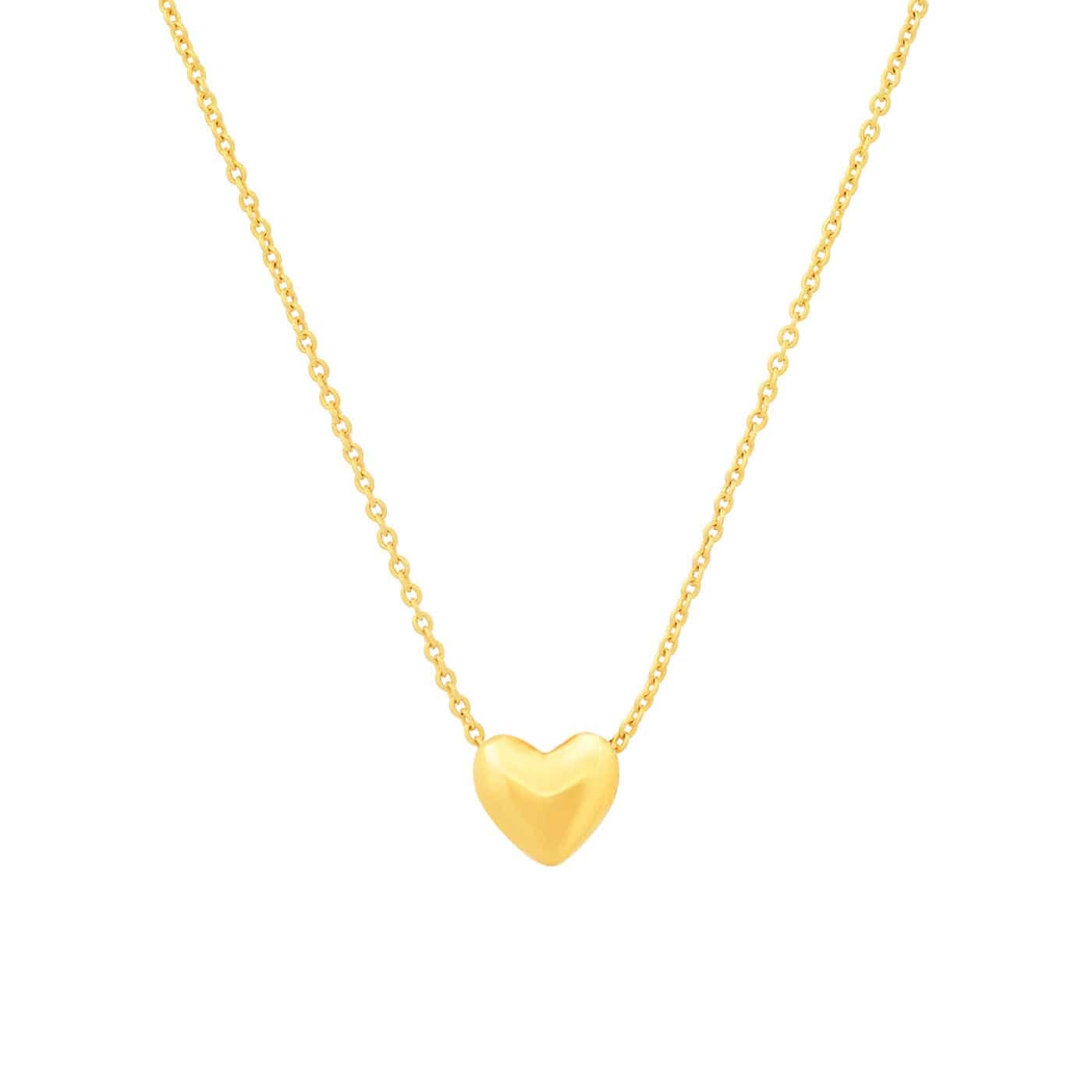 Tai Small Puffy Heart Necklace